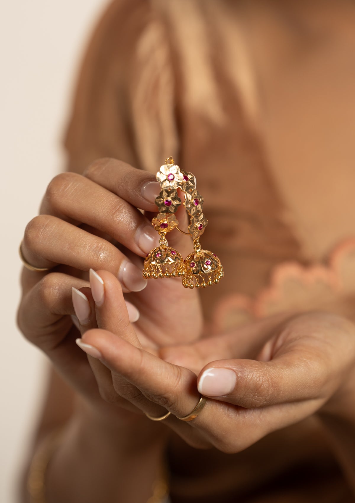 Joshna Gold Earrings