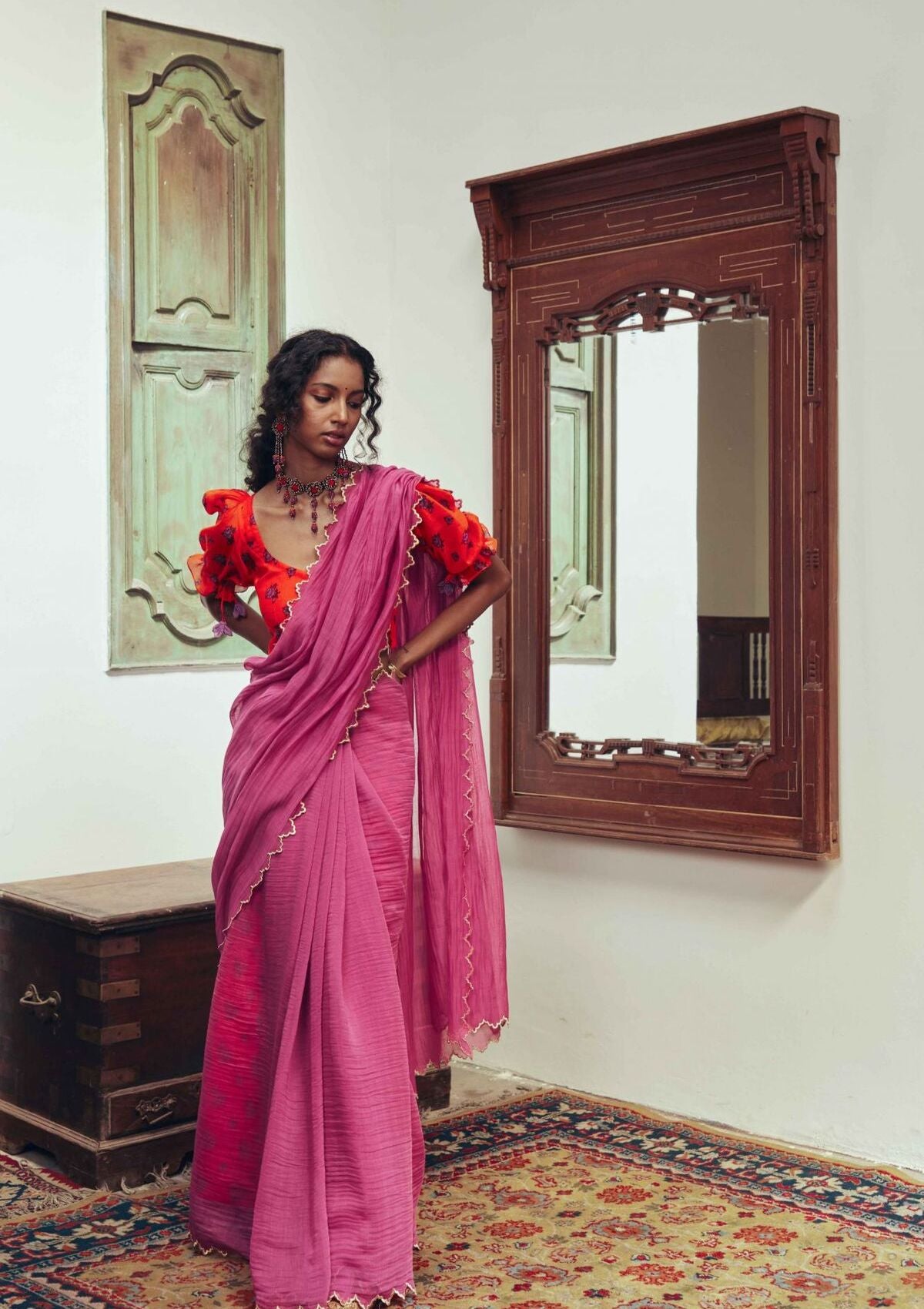 Kaberi Chanderi Saree