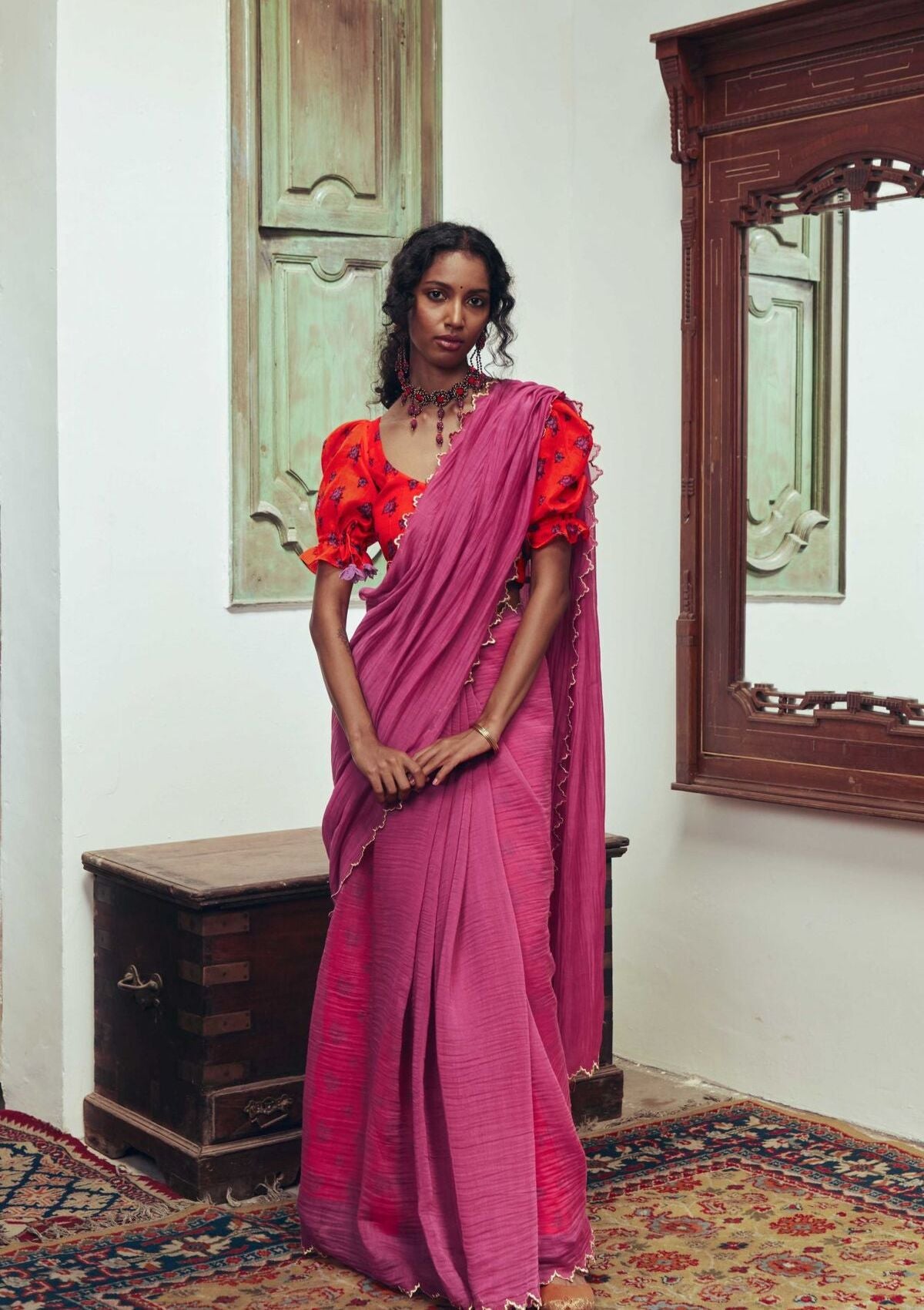 Kaberi Chanderi Saree