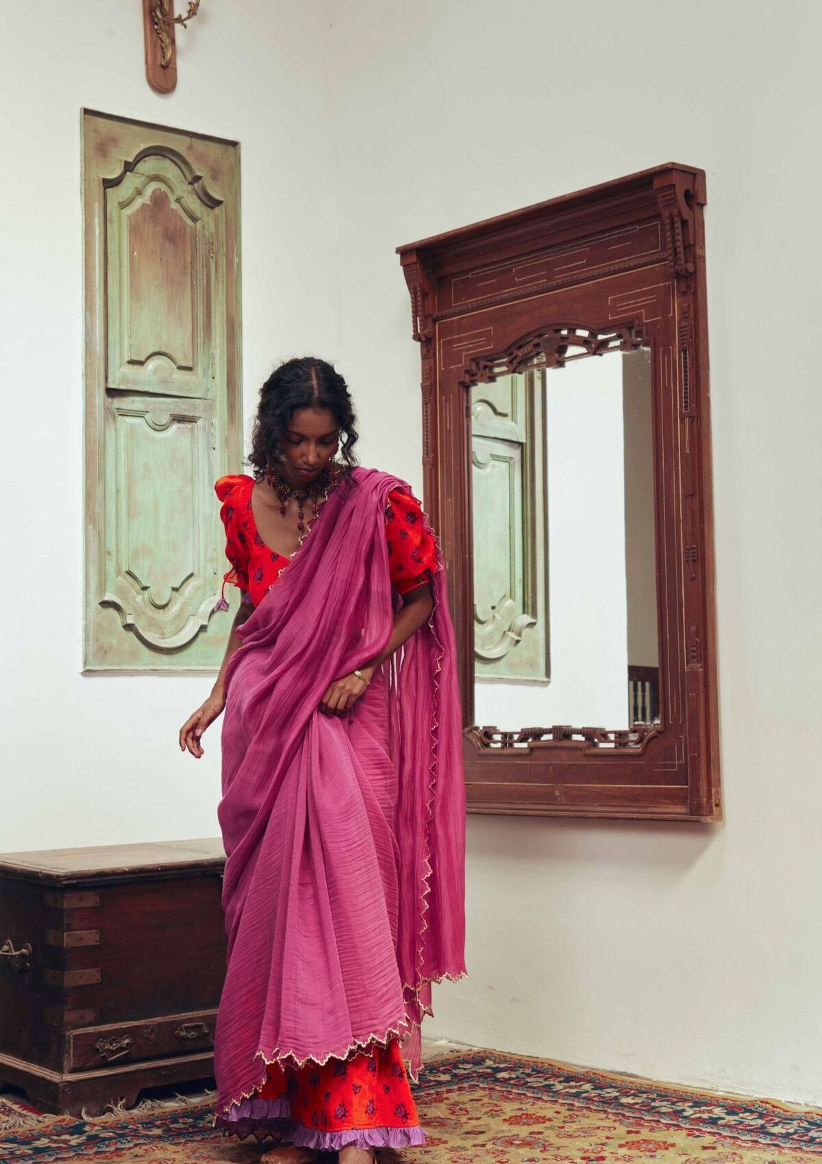 Kaberi Chanderi Saree