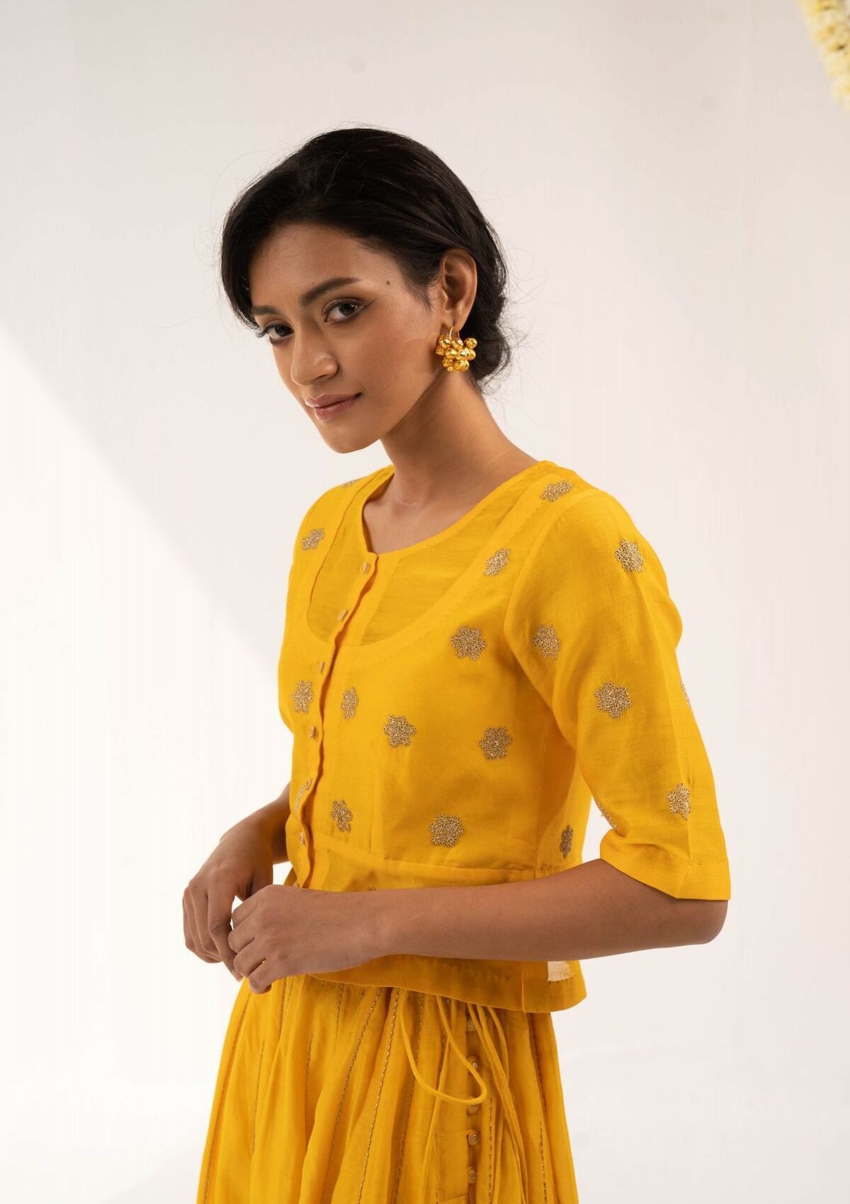 Kangana Yellow Blouse
