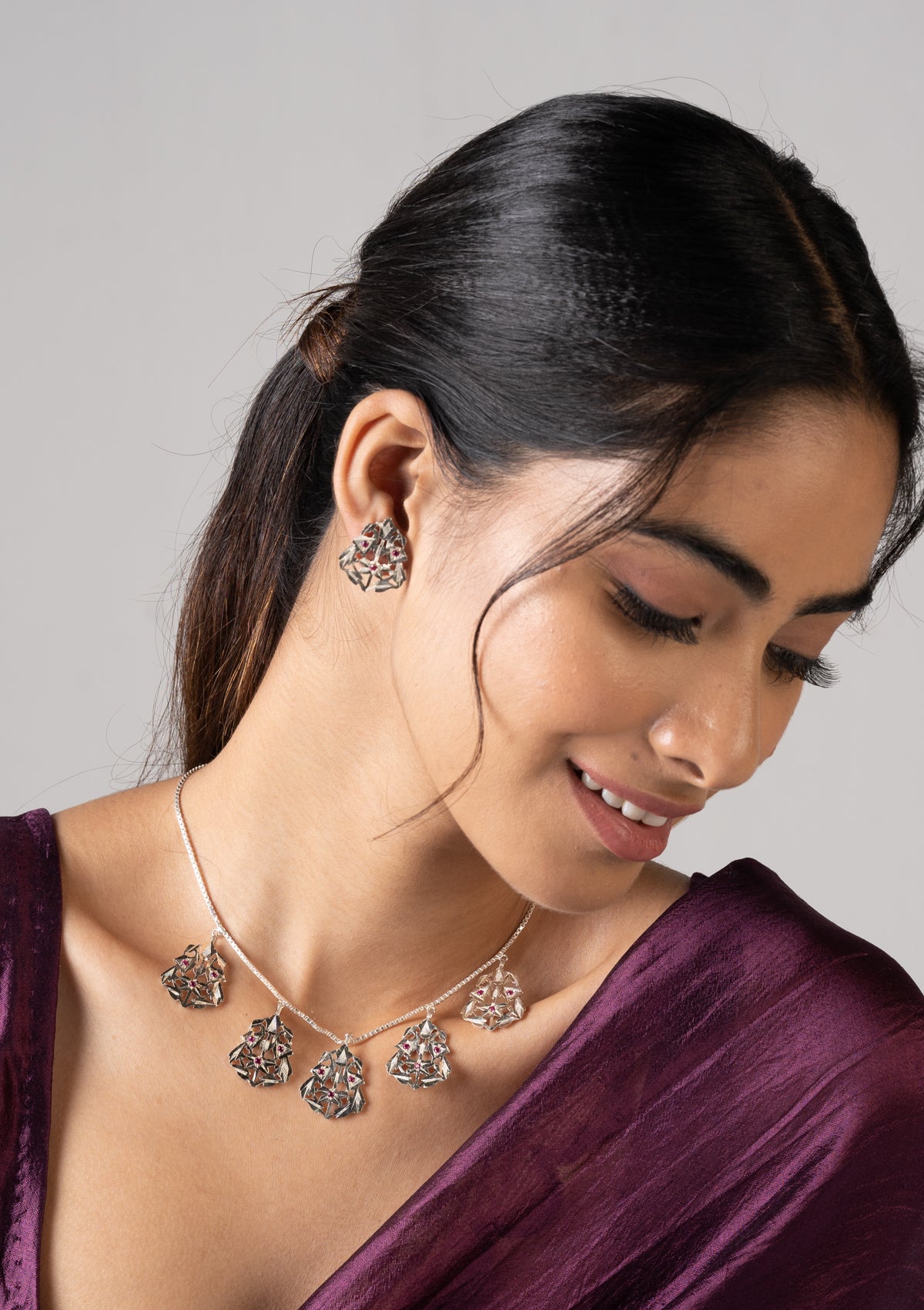 Katiya Silver Necklace