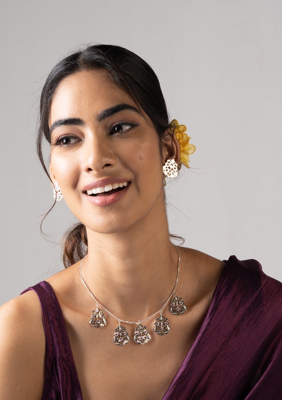 Katiya Silver Necklace
