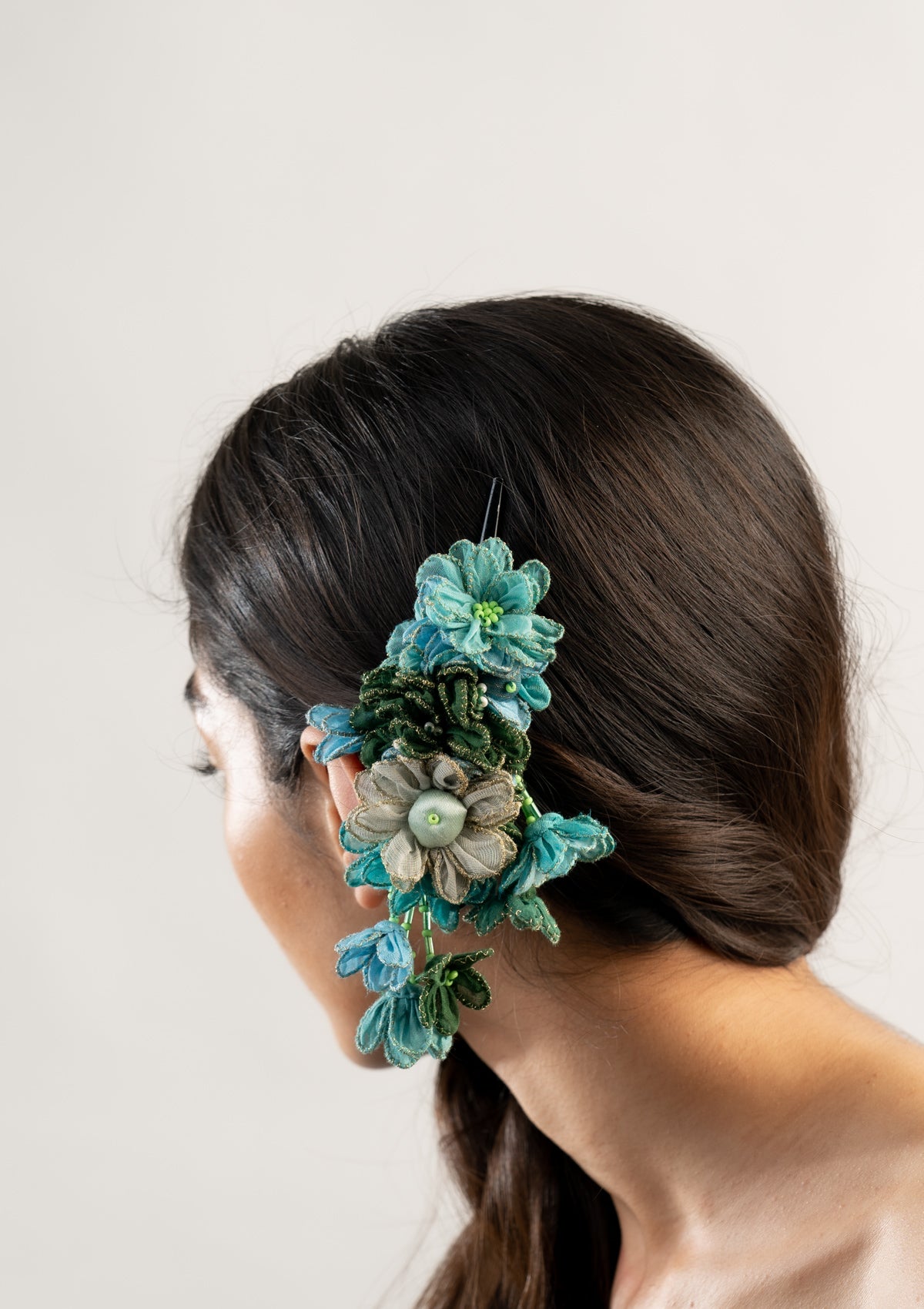 Kokum Floral Claw Clip