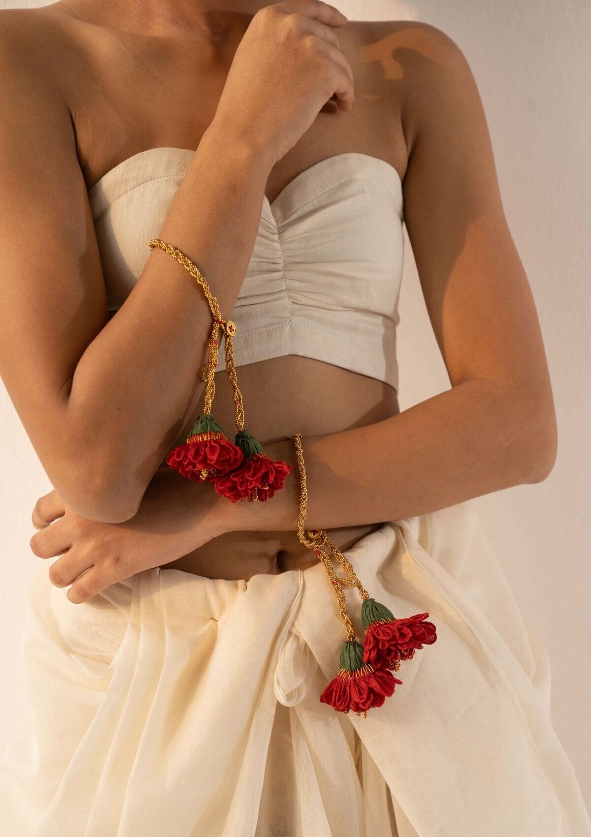 Kund Pushp Floral Jewellery Set