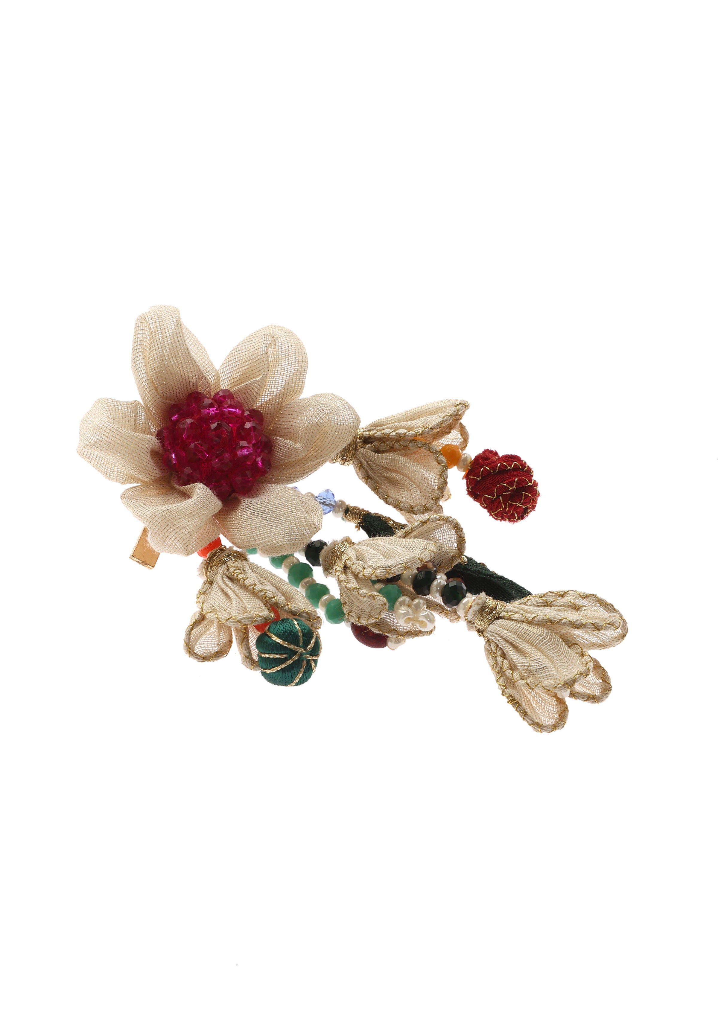 Aili Handmade Textile brooch