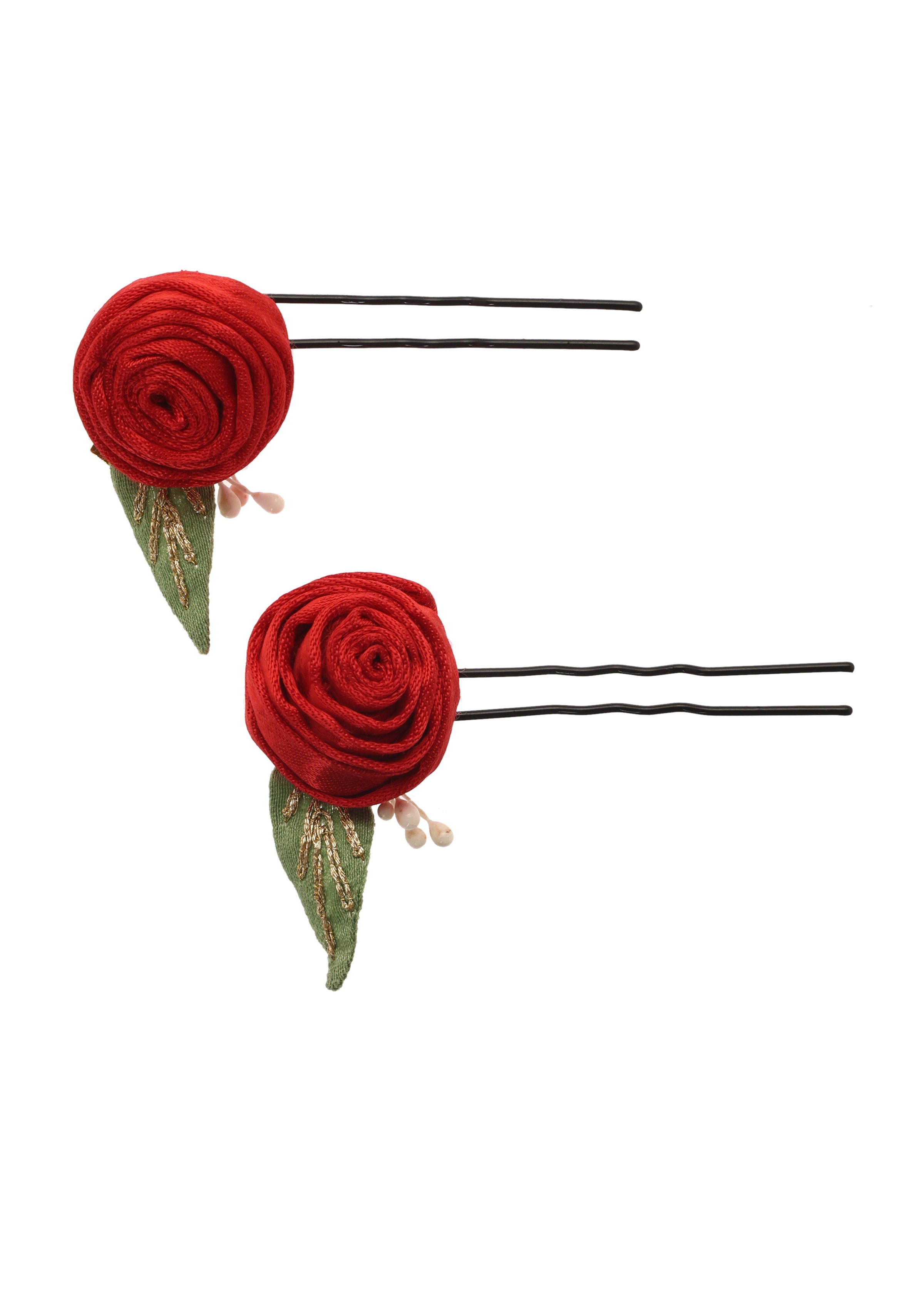 Dude Red Floral Juda Pins