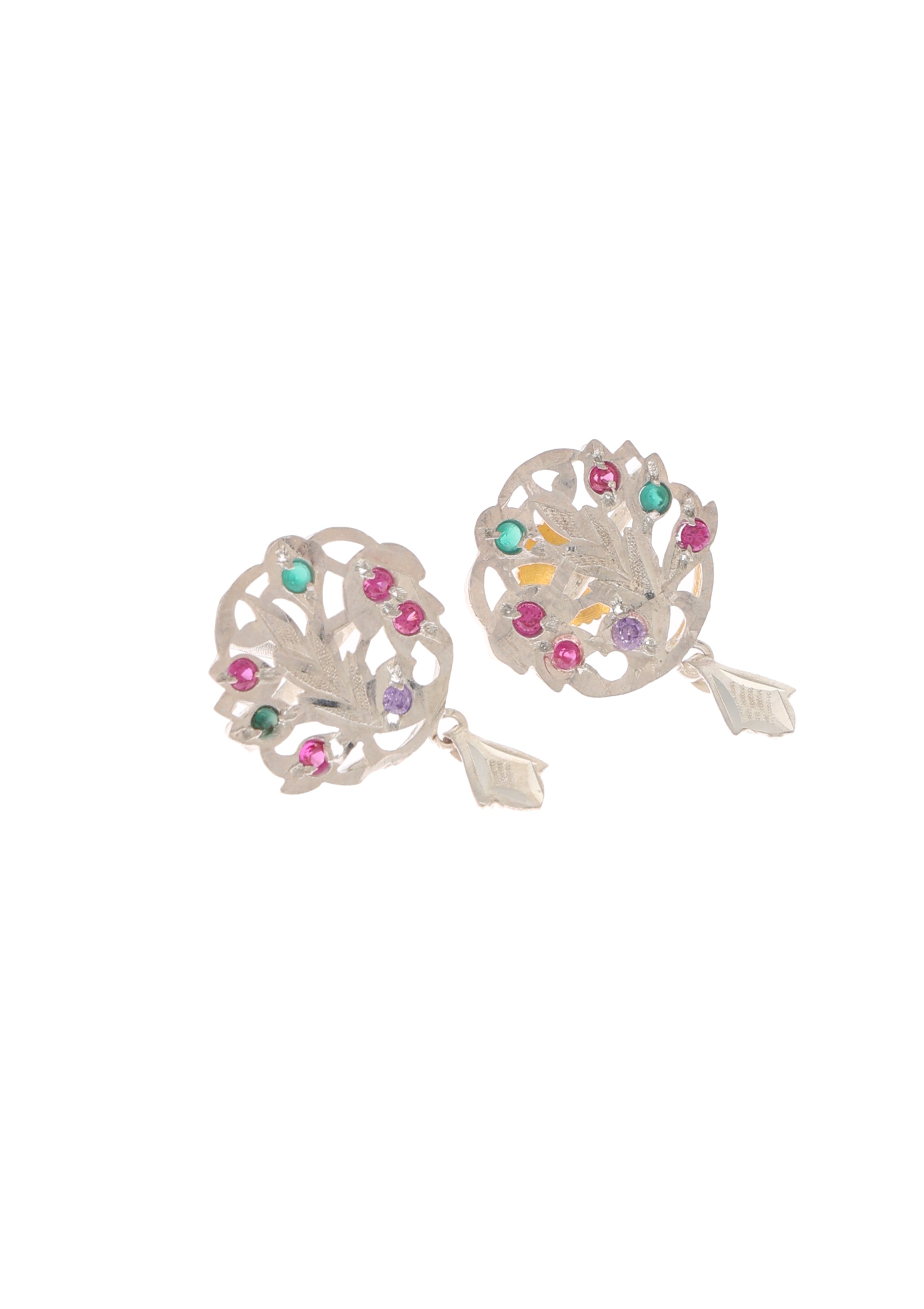 Babbi Silver Earrings
