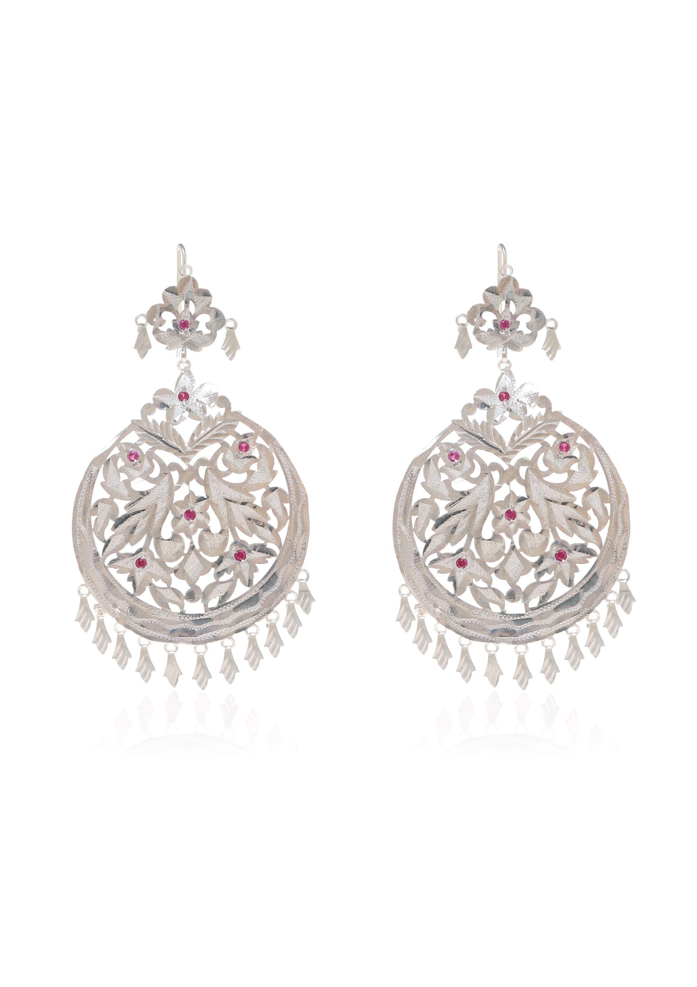 Naseera Handmade Silver Earrings