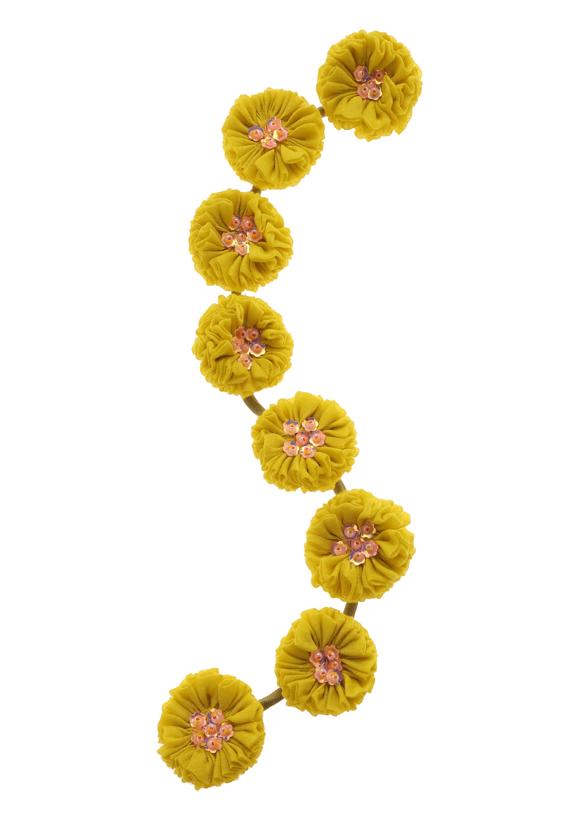 Gutla Yellow Textile Parandi