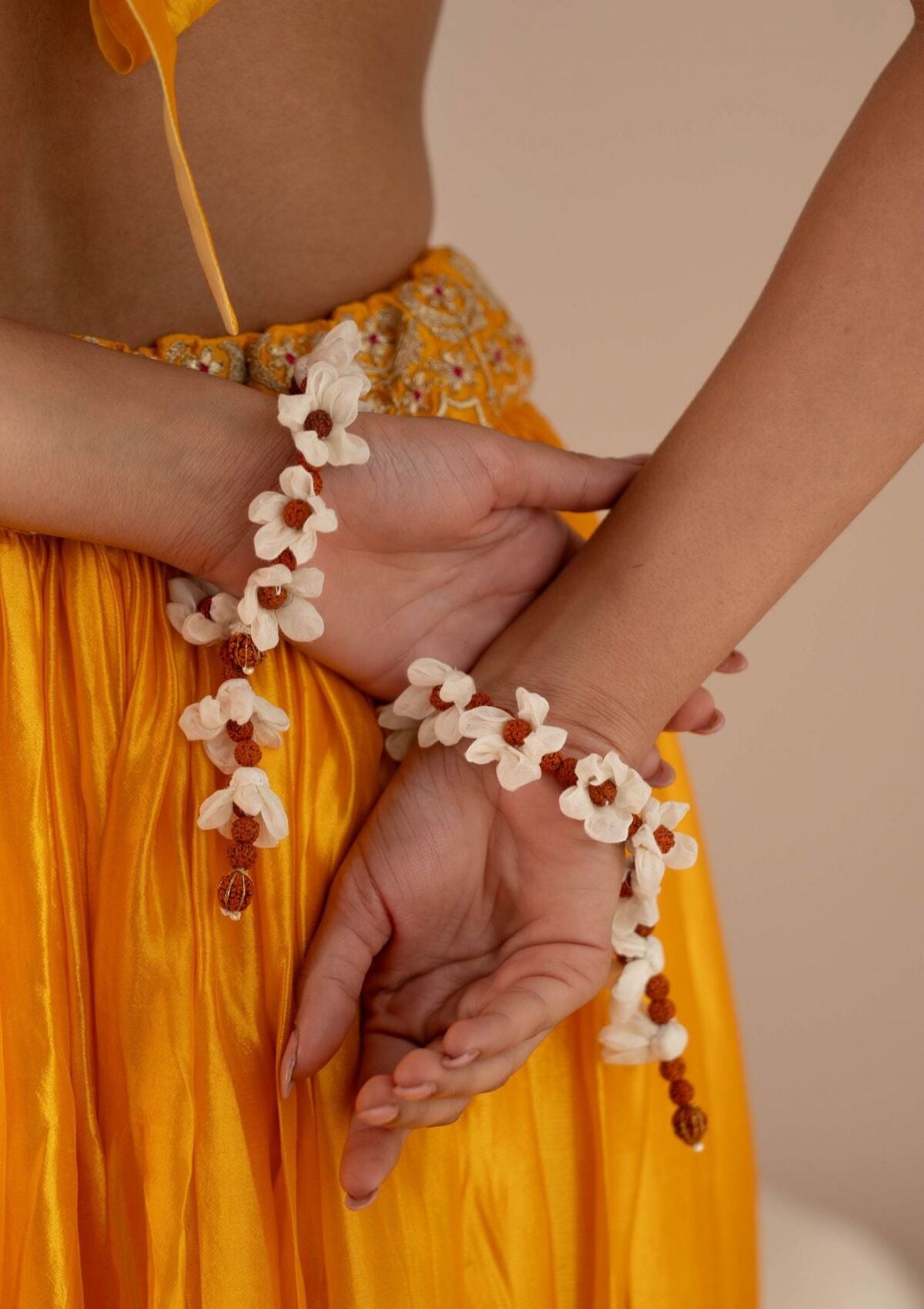Malar Floral Bracelet- Set of 2