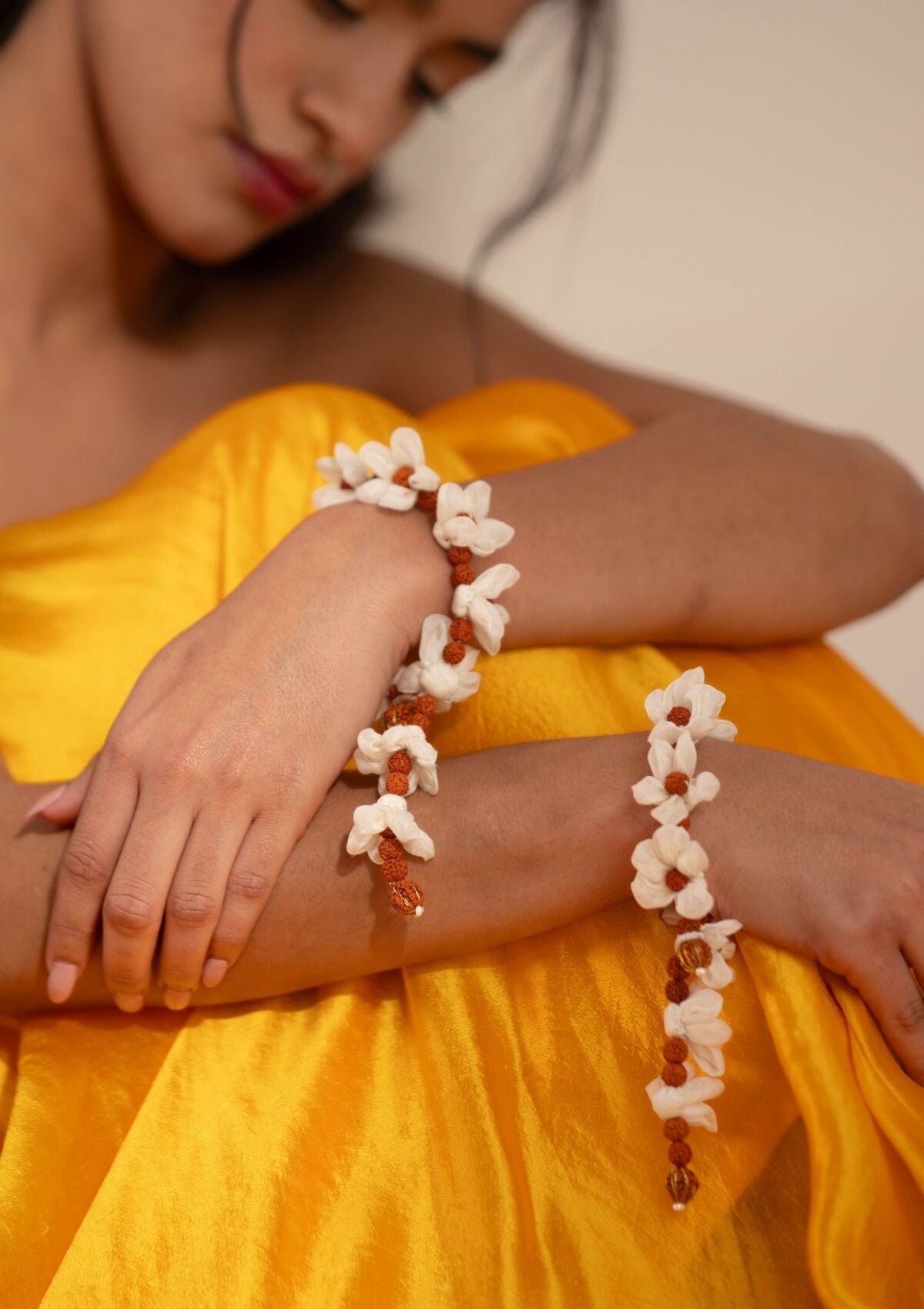 Malar Floral Bracelet- Set of 2