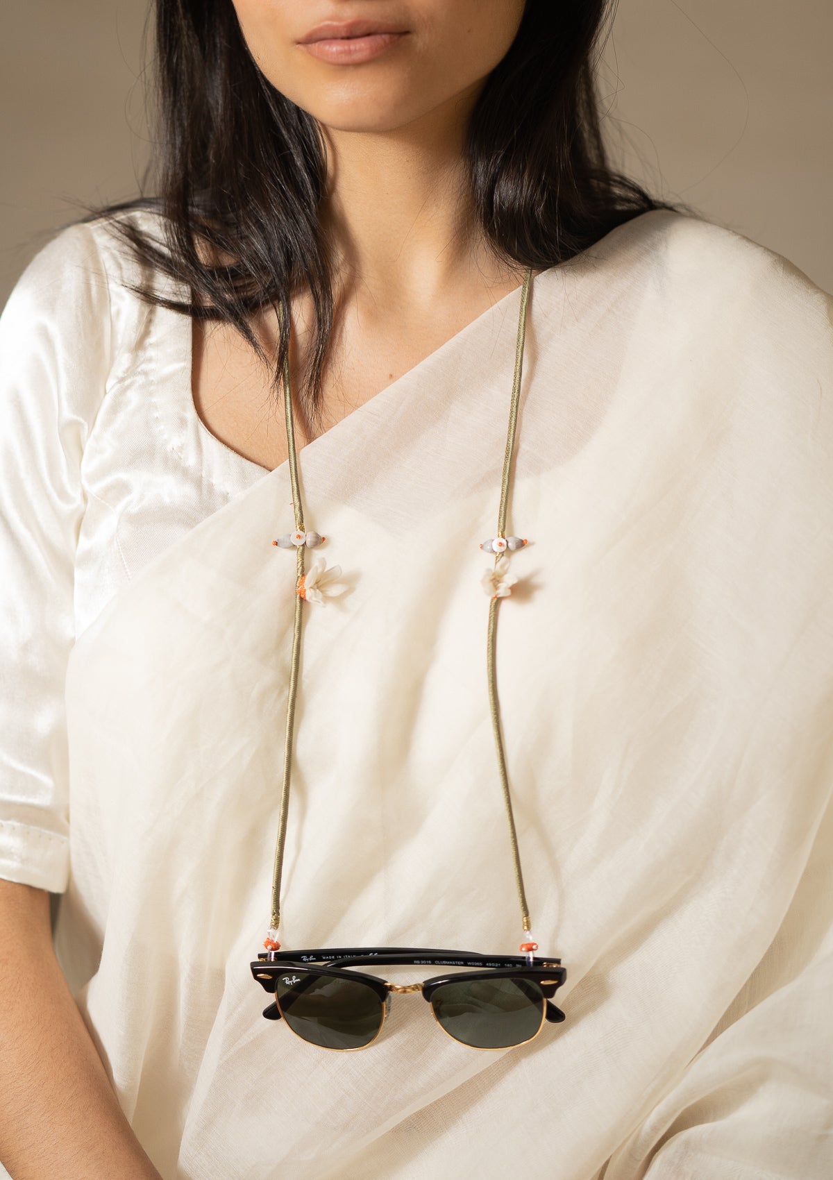 Marcus Floral Eye wear Chain