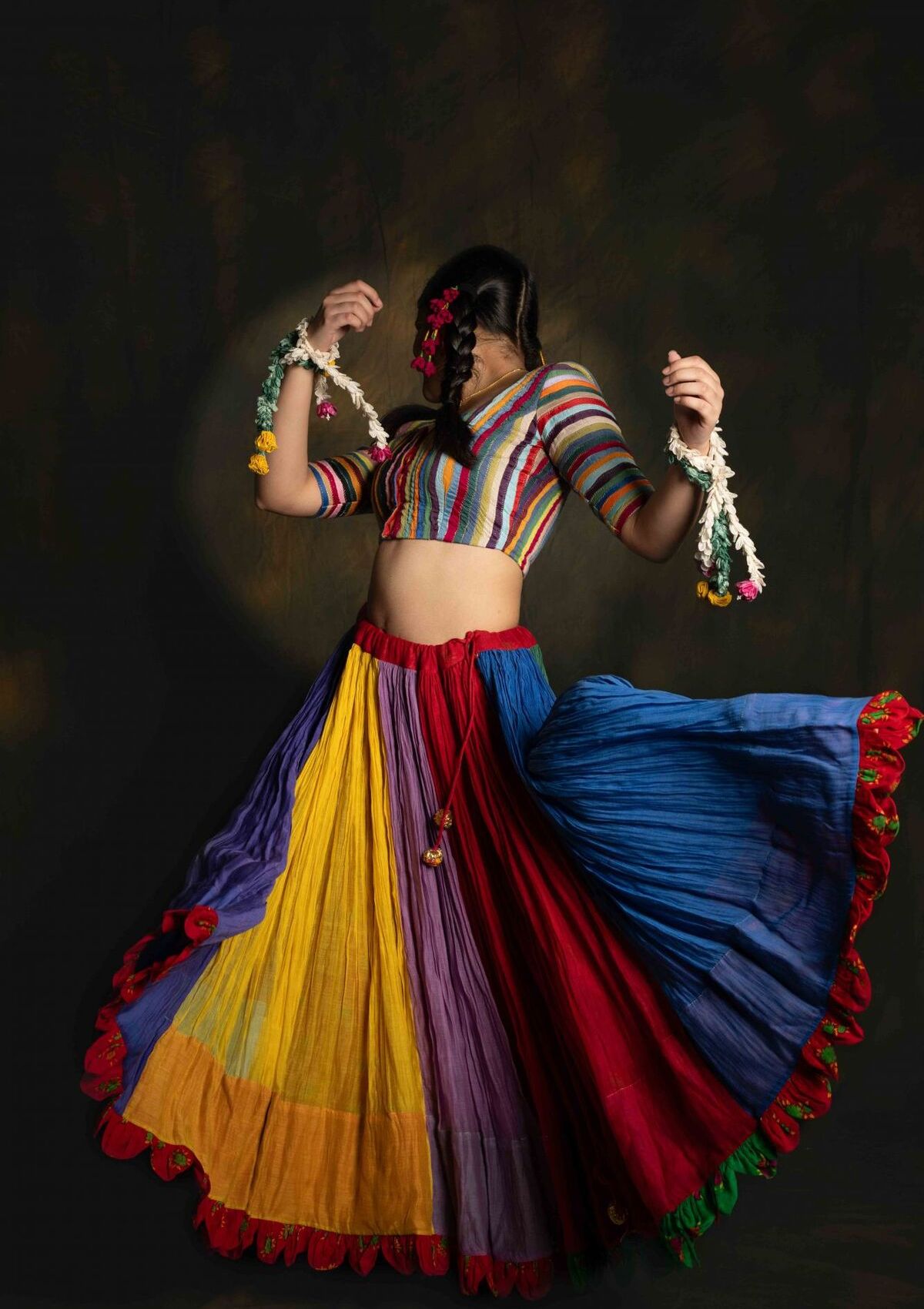 Mast Multicolor Ghagra Skirt