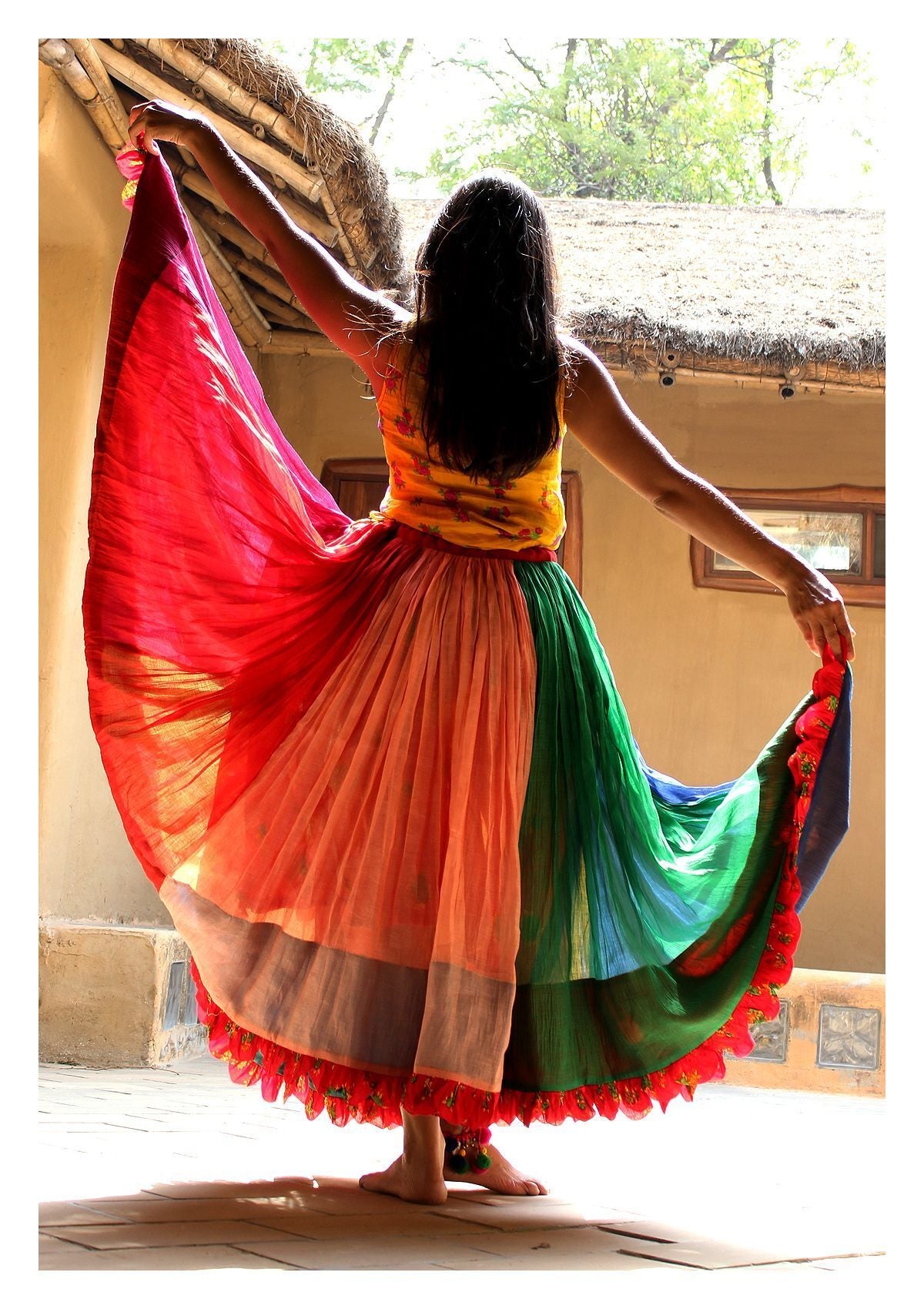 Mast Multicolor Ghagra Skirt