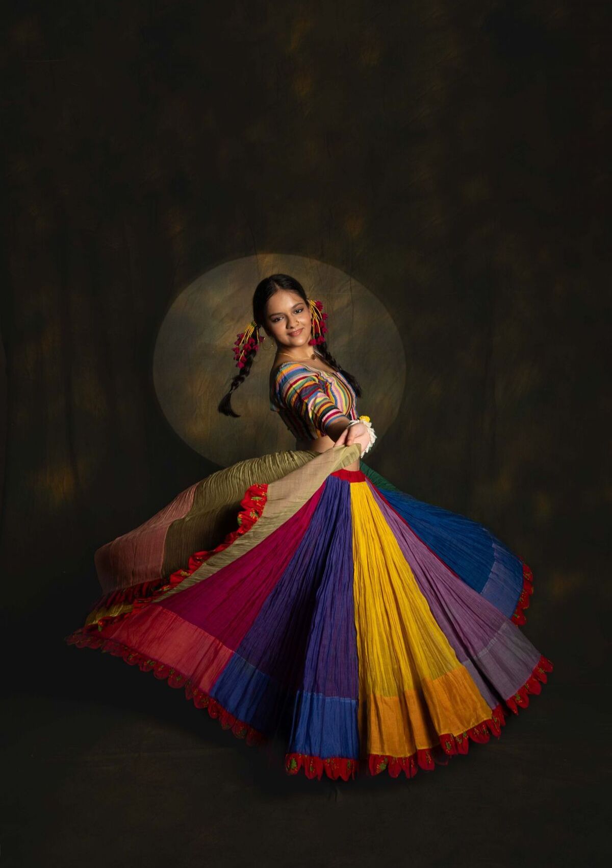 Mast Multicolor Ghagra Skirt