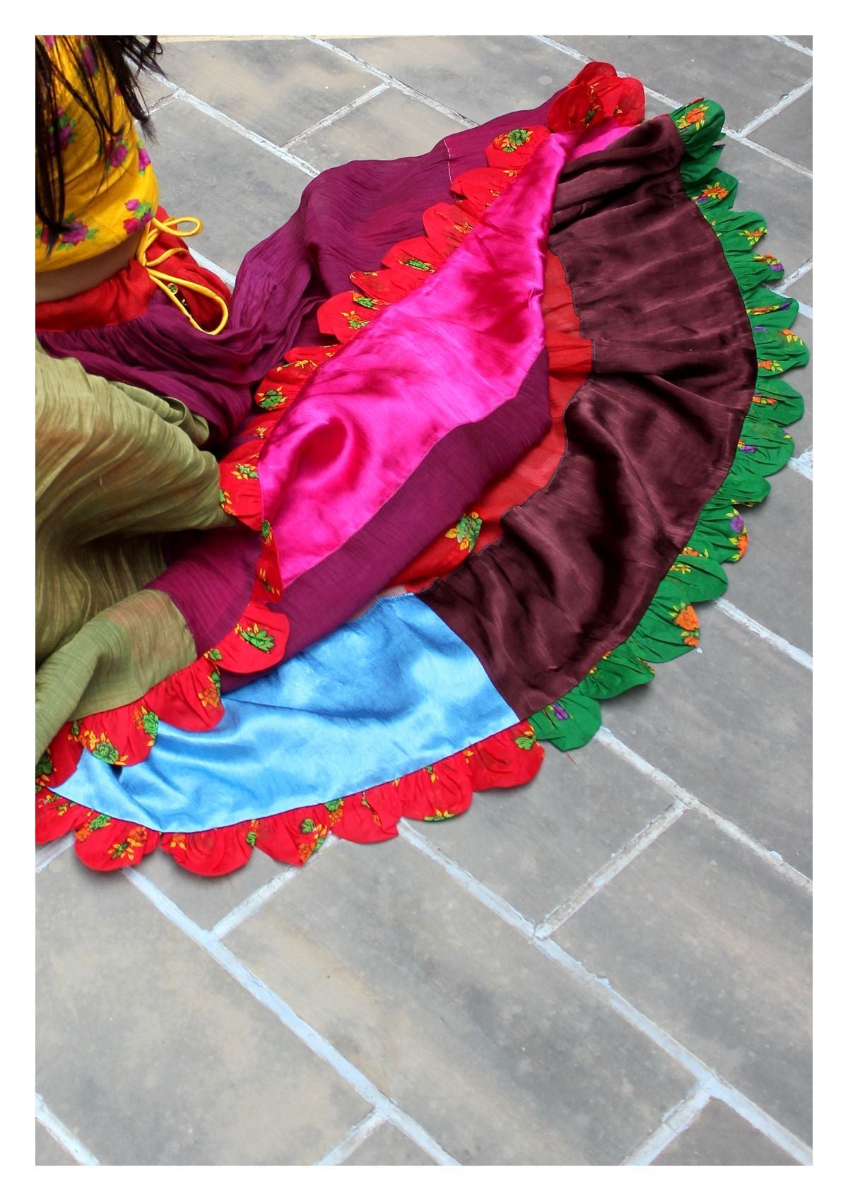 Mast Multicolor Ghagra Skirt