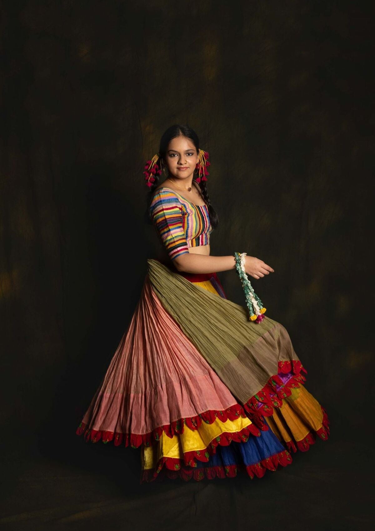 Mast Multicolor Ghagra Skirt