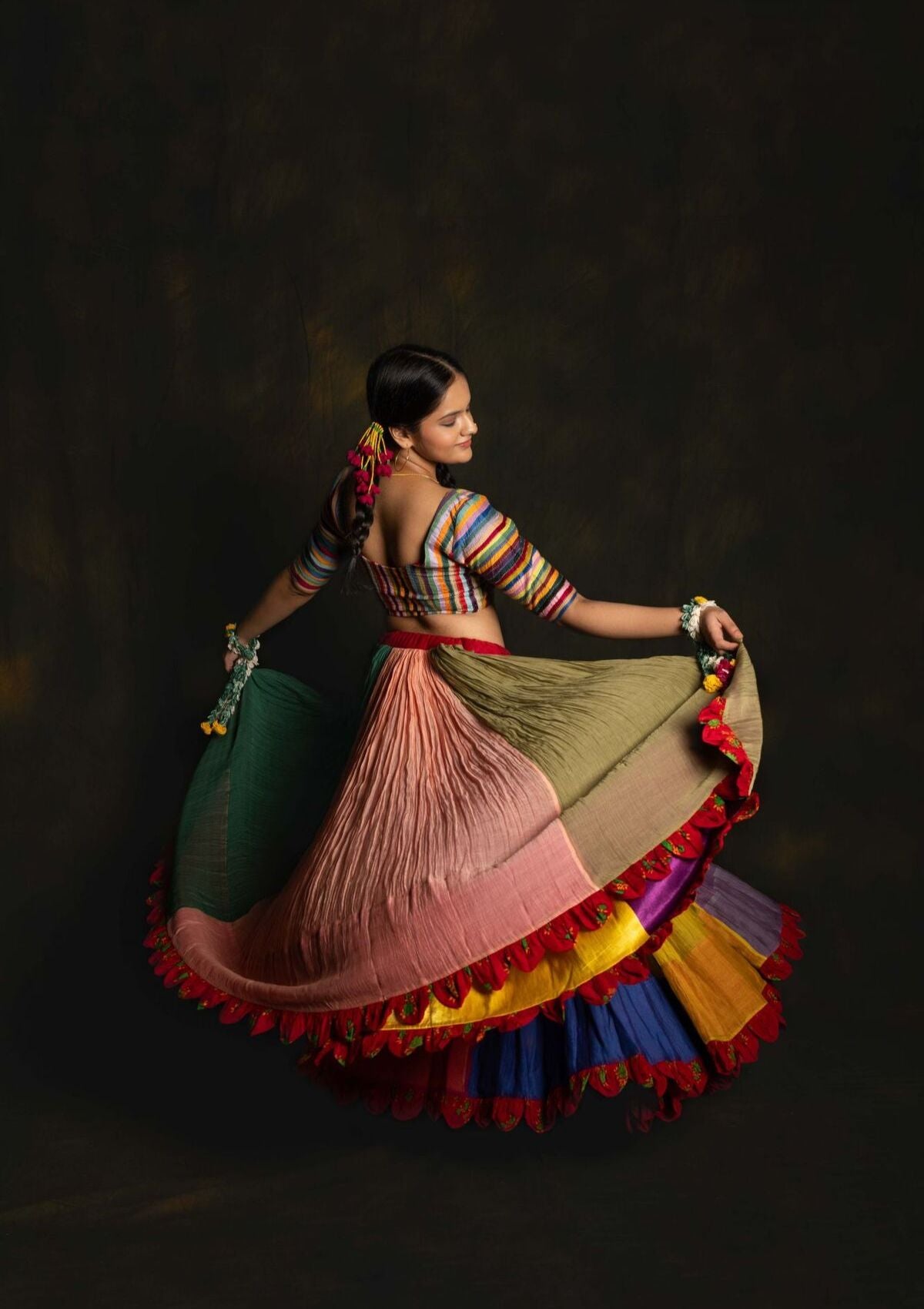 Mast Multicolor Ghagra Skirt