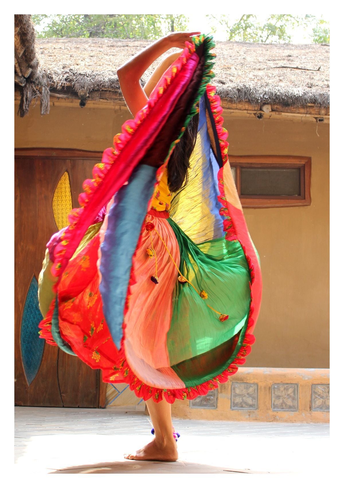 Mast Multicolor Ghagra Skirt