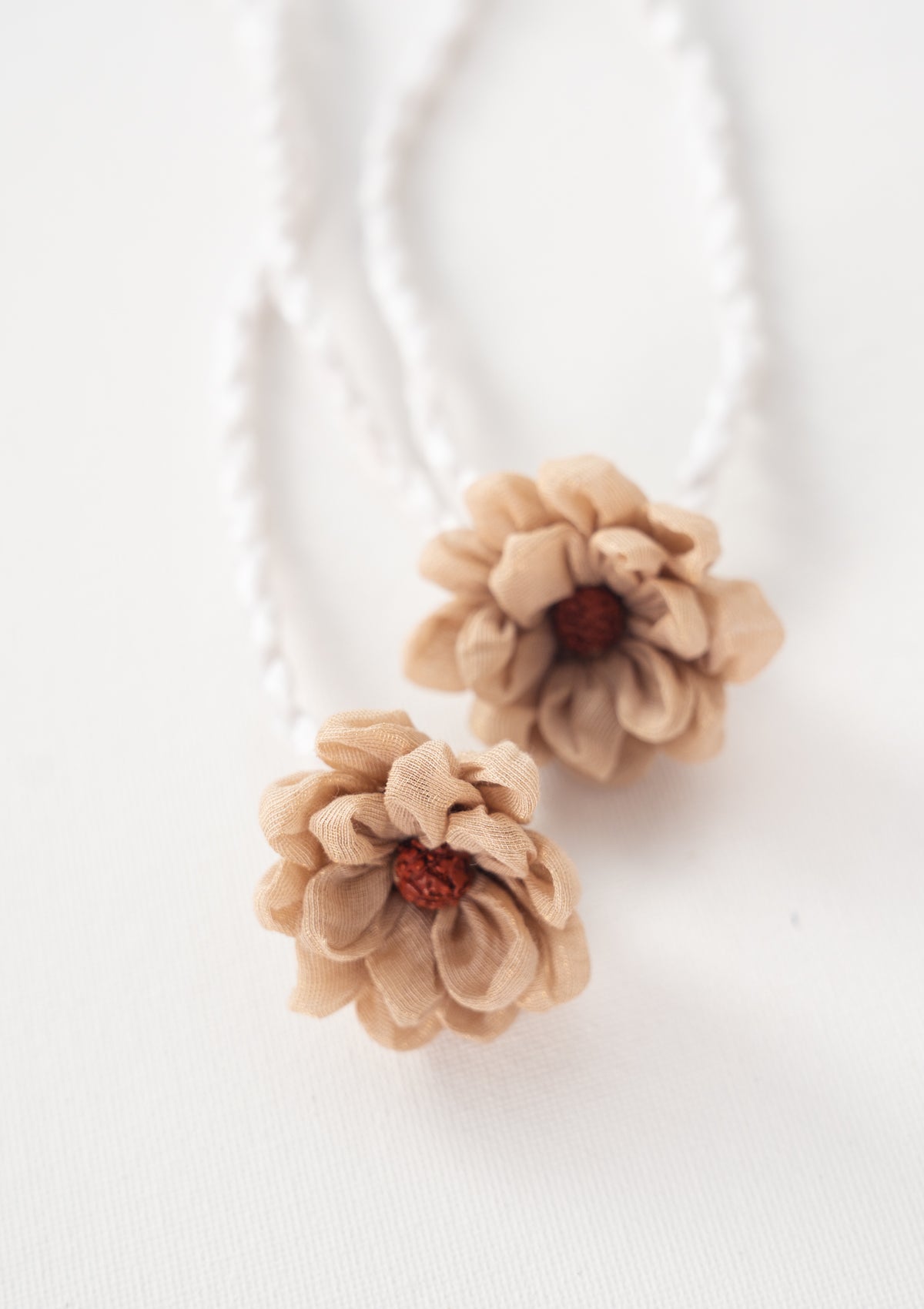 Mist Flower Curtain Ties-Set of 2