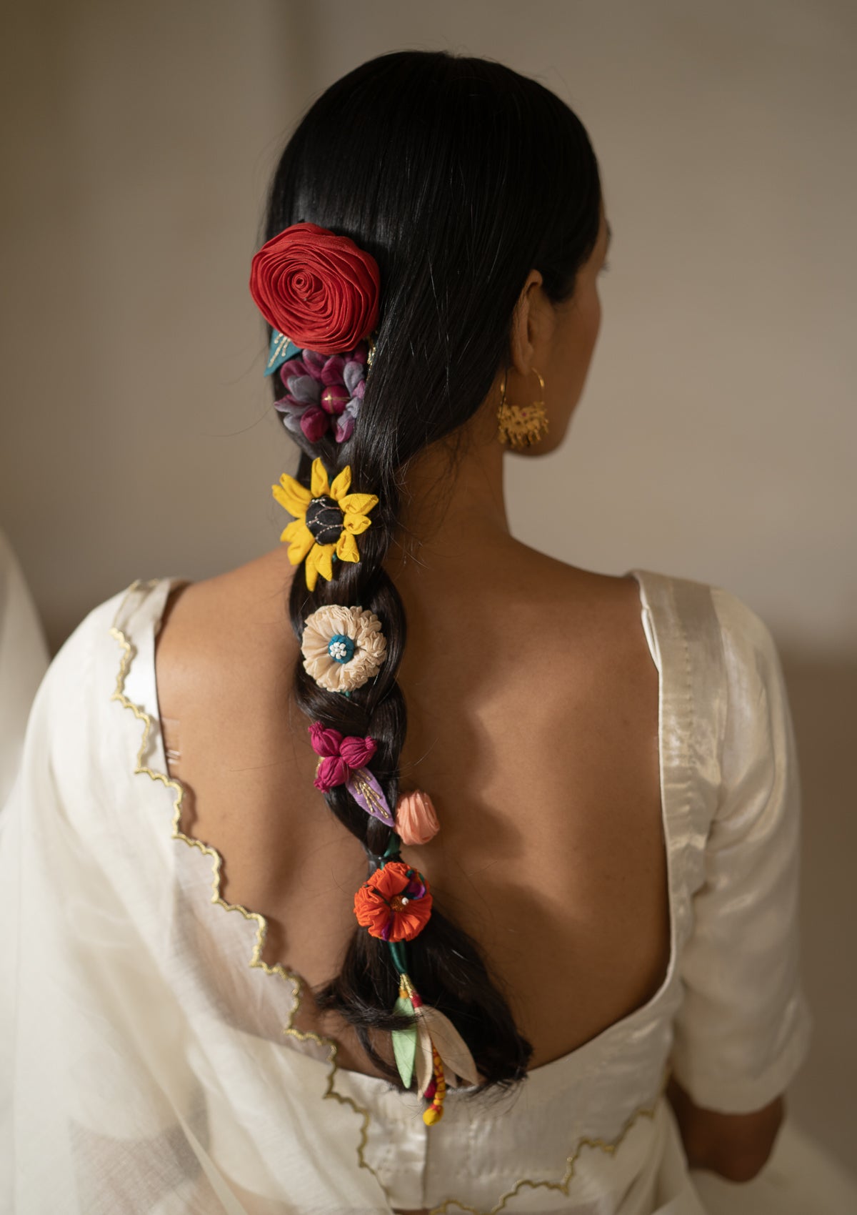 Mrdangam Flower Parandi