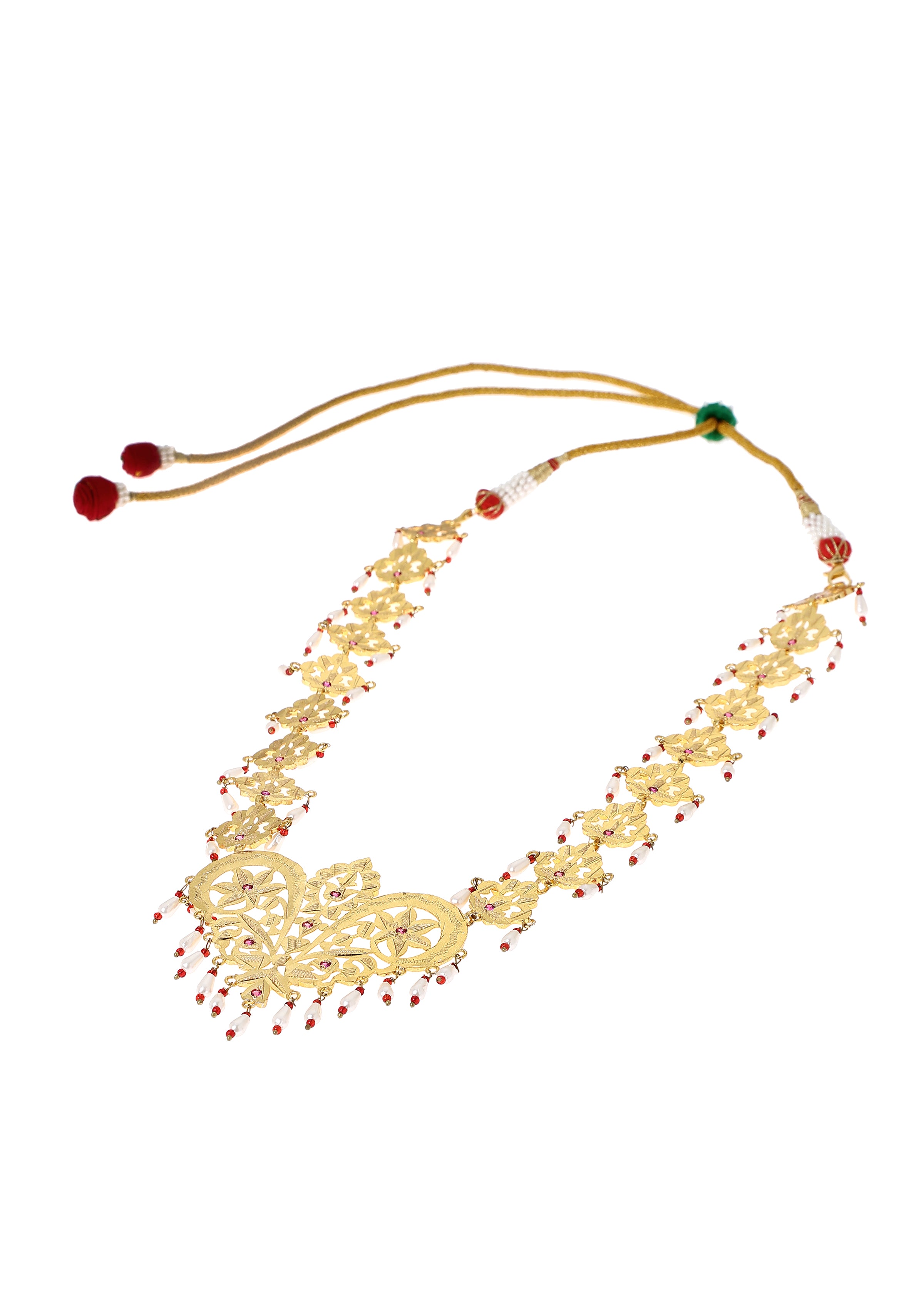 Nalori Gold Tone Silver Necklace