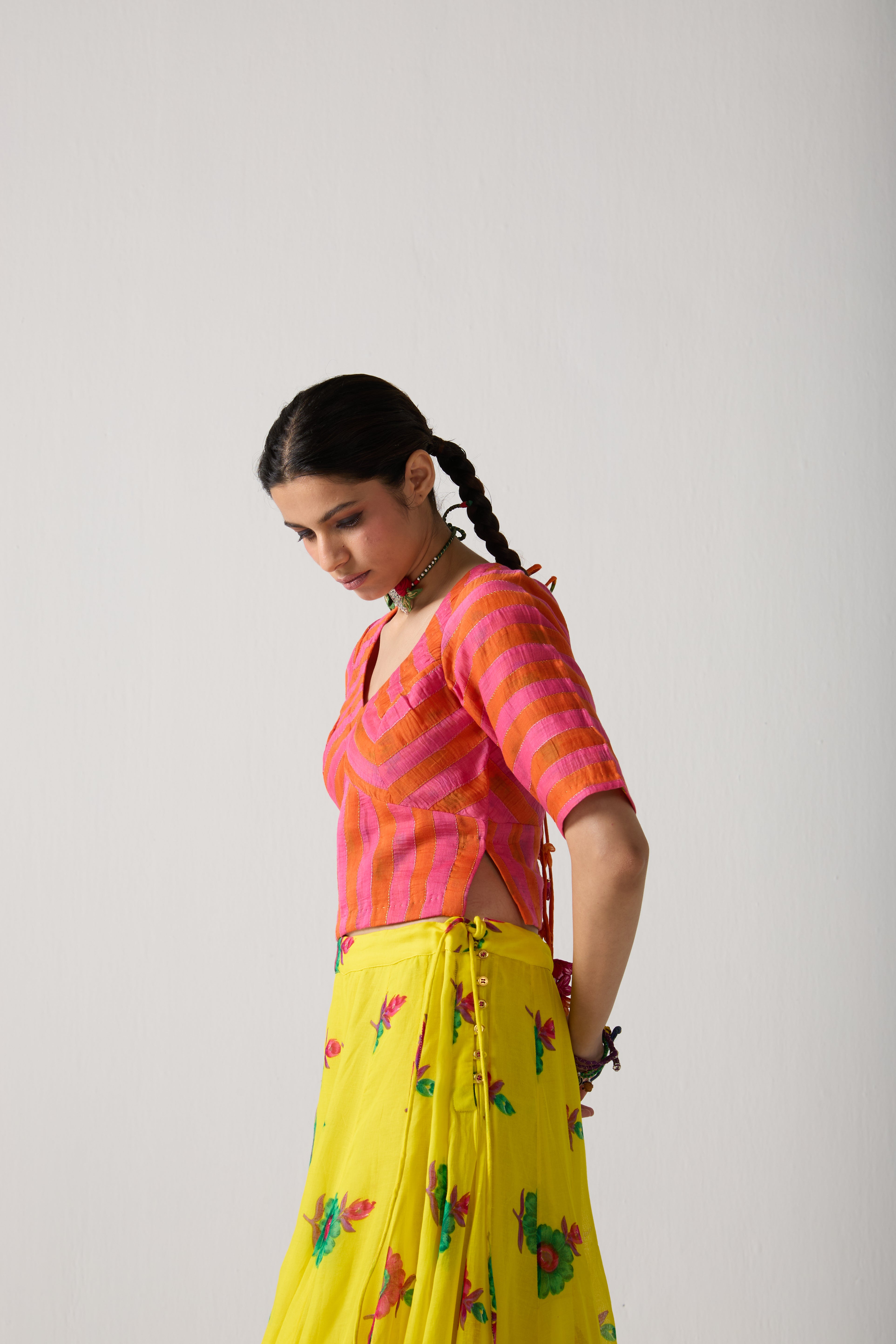 Coral Muse Blouse