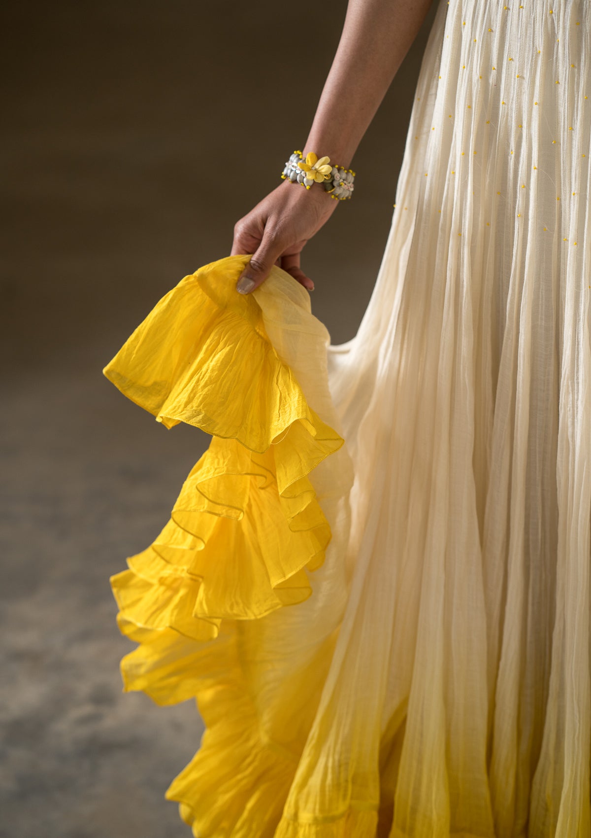 Naachti Gaati Chanderi Skirt