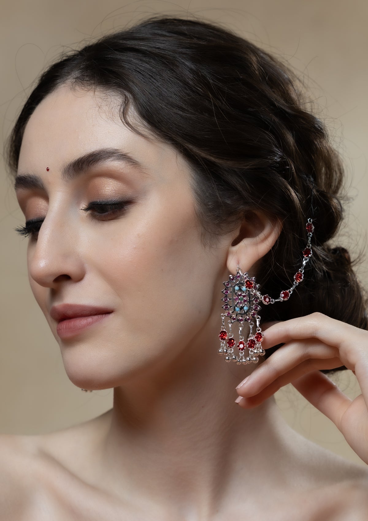 Ruba Handmade Silver Earrings