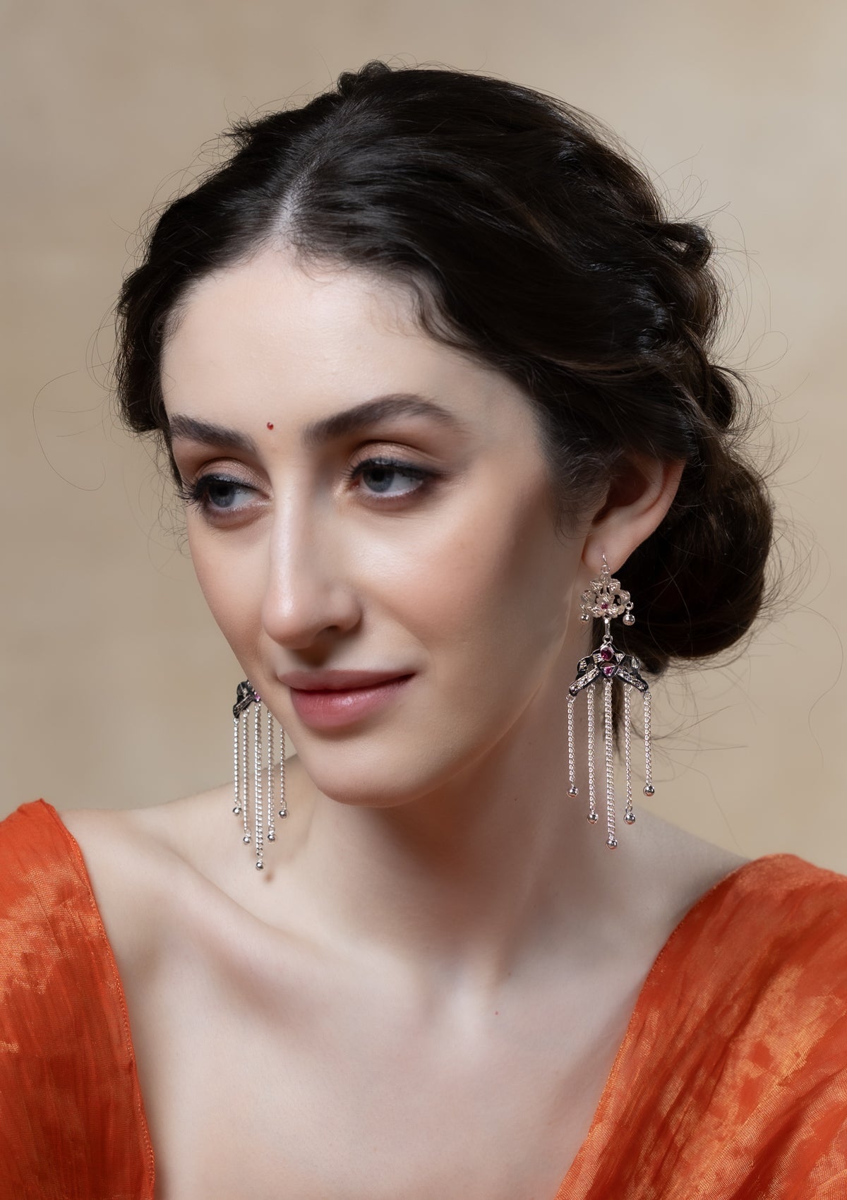 Sarita Silver Earrings