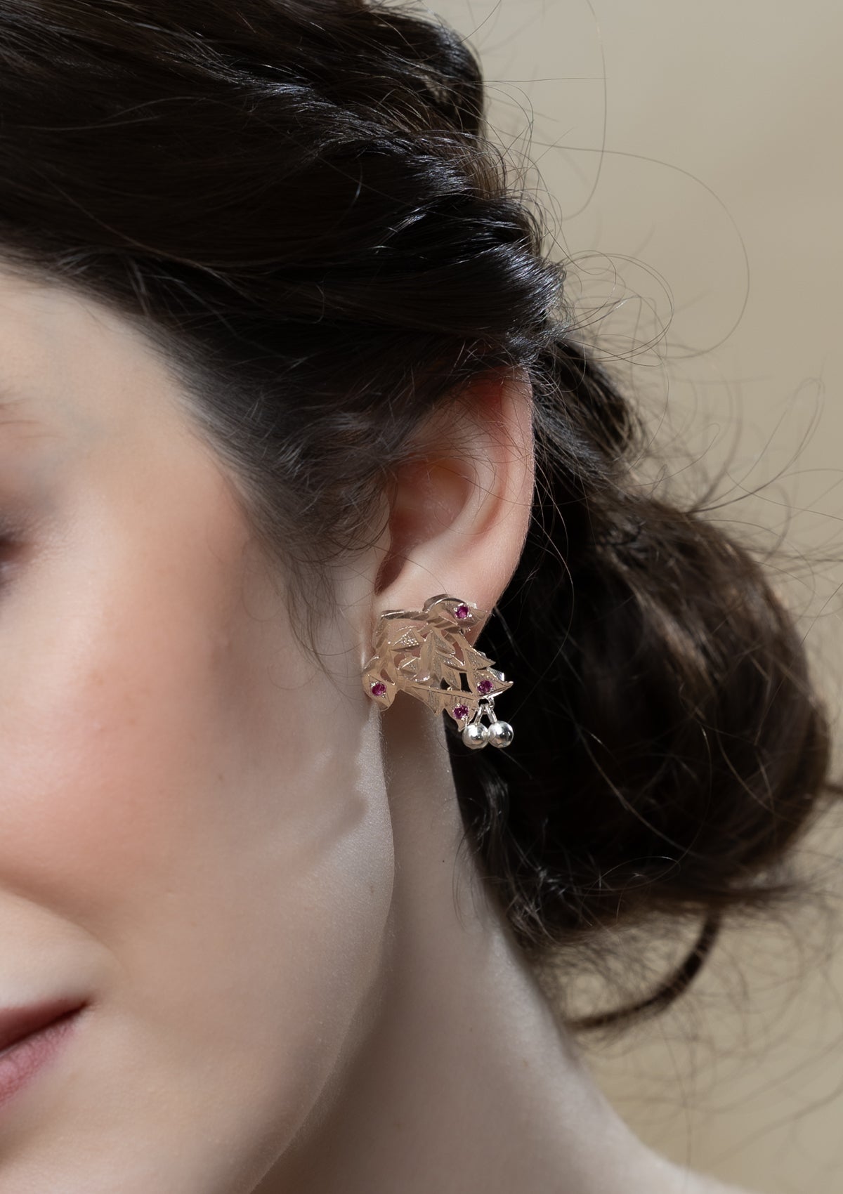 Umira Handmade Silver Earrings