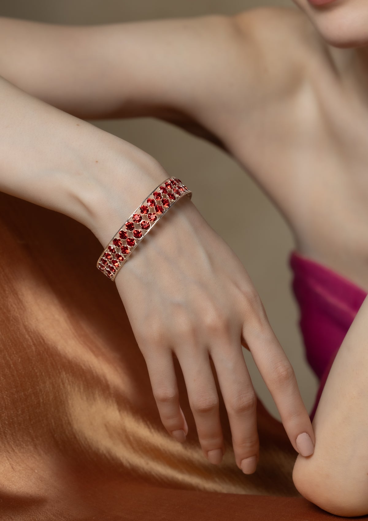 Garima Handmade Silver Bangle