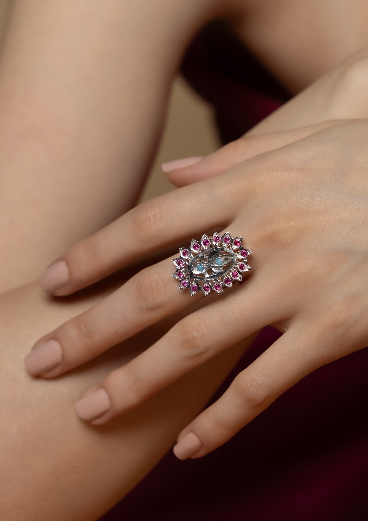 Vedika Homemade Silver Ring
