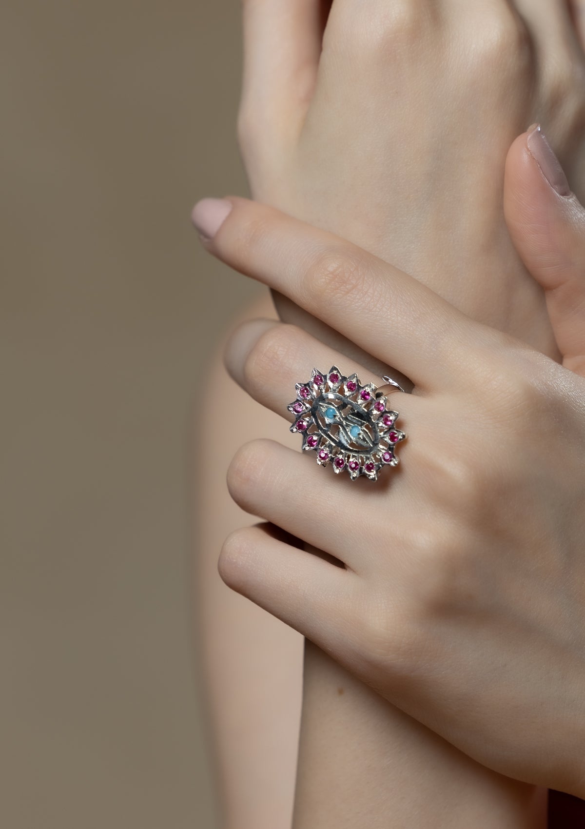 Vedika Homemade Silver Ring