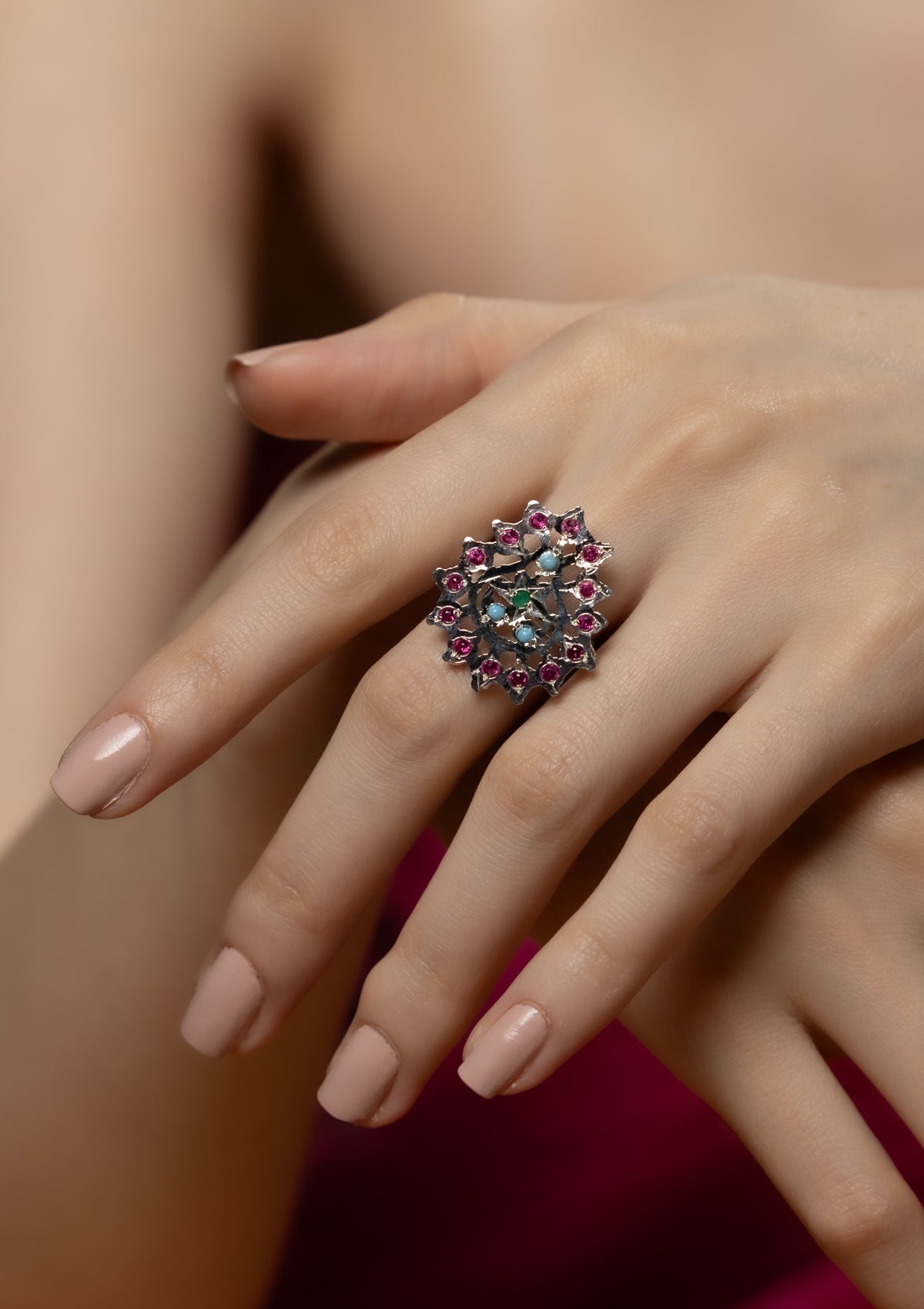 Kavya Homemade Silver Ring