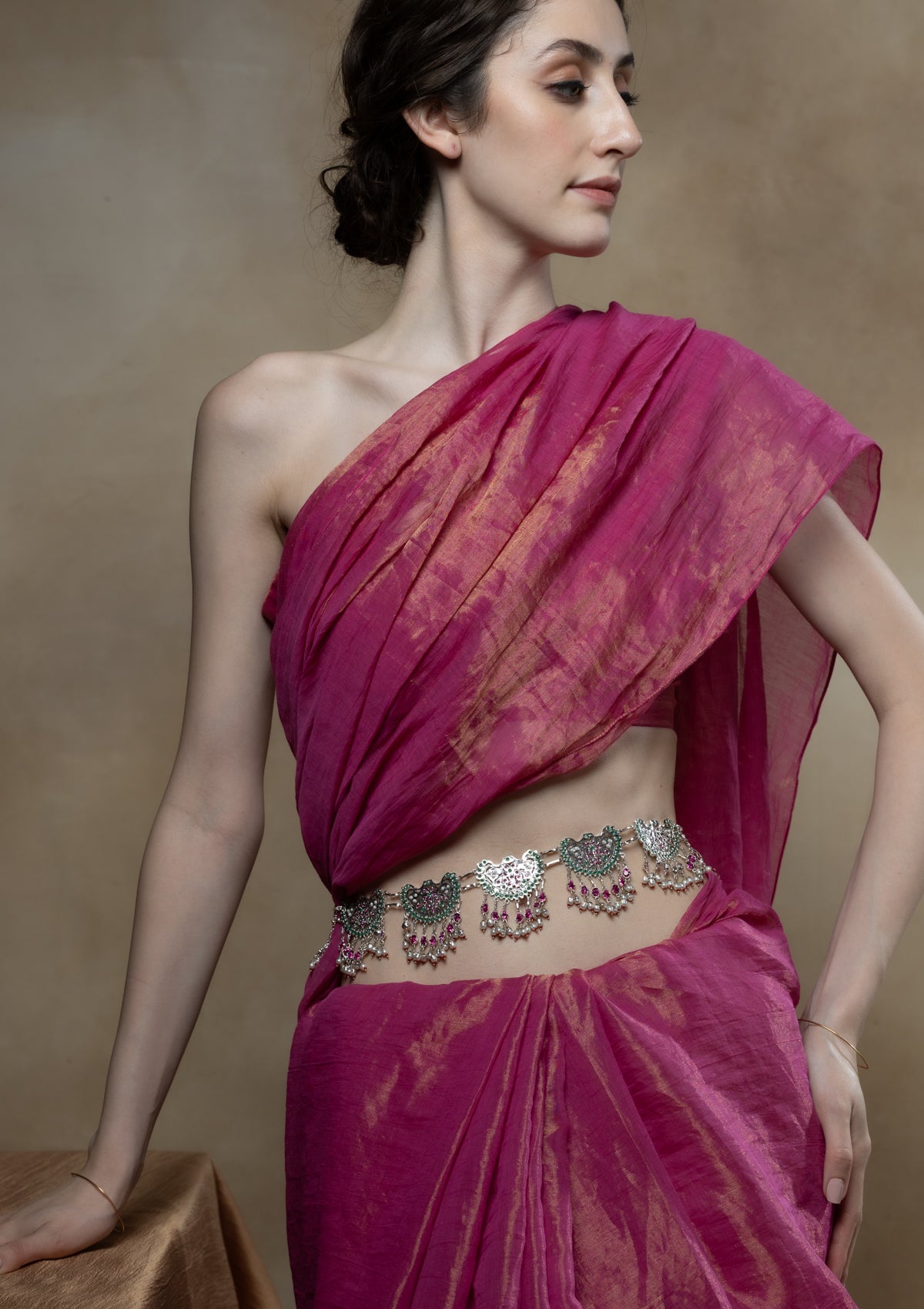 Yamini Handmade Silver kamarband