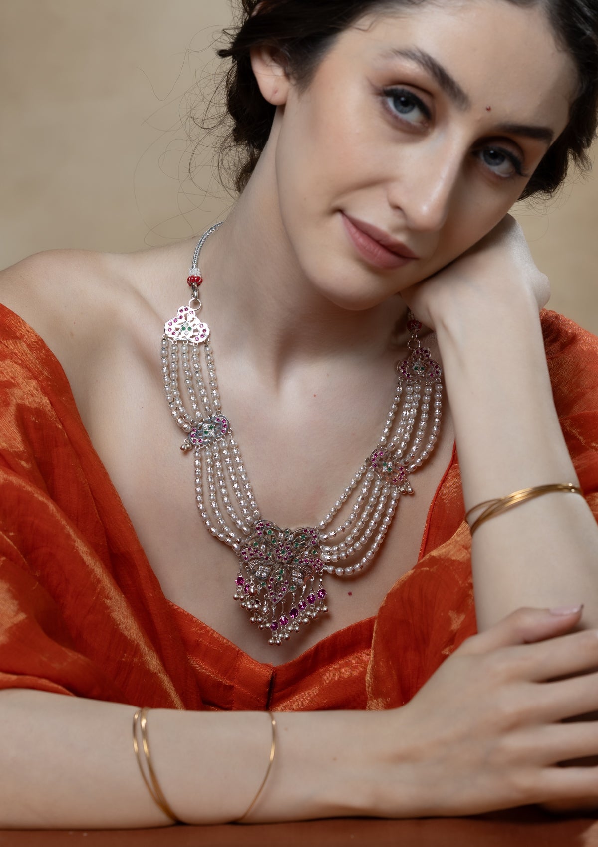 Junaina Handmade Silver Necklace