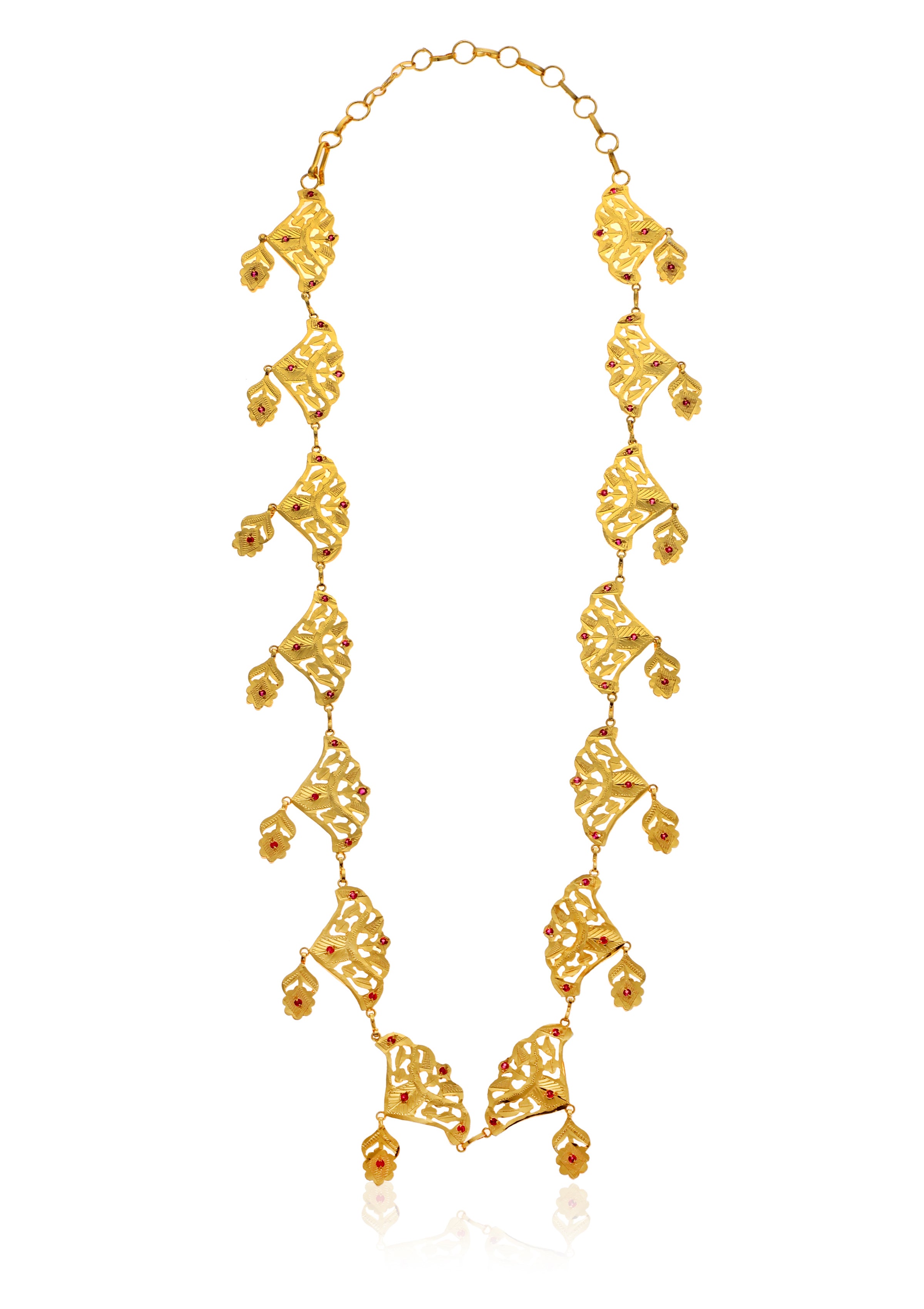 Dorri Gold Tone Silver Kamarband