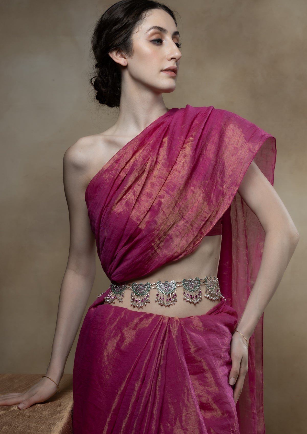 Yamini Handmade Silver kamarband