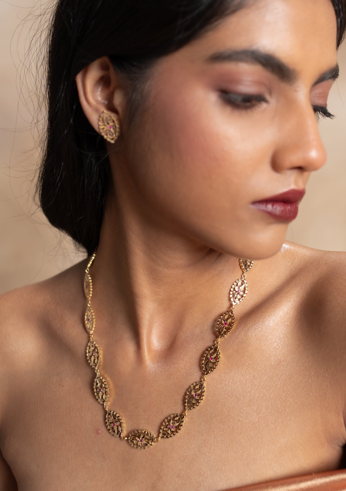 Mohita Gold Necklace