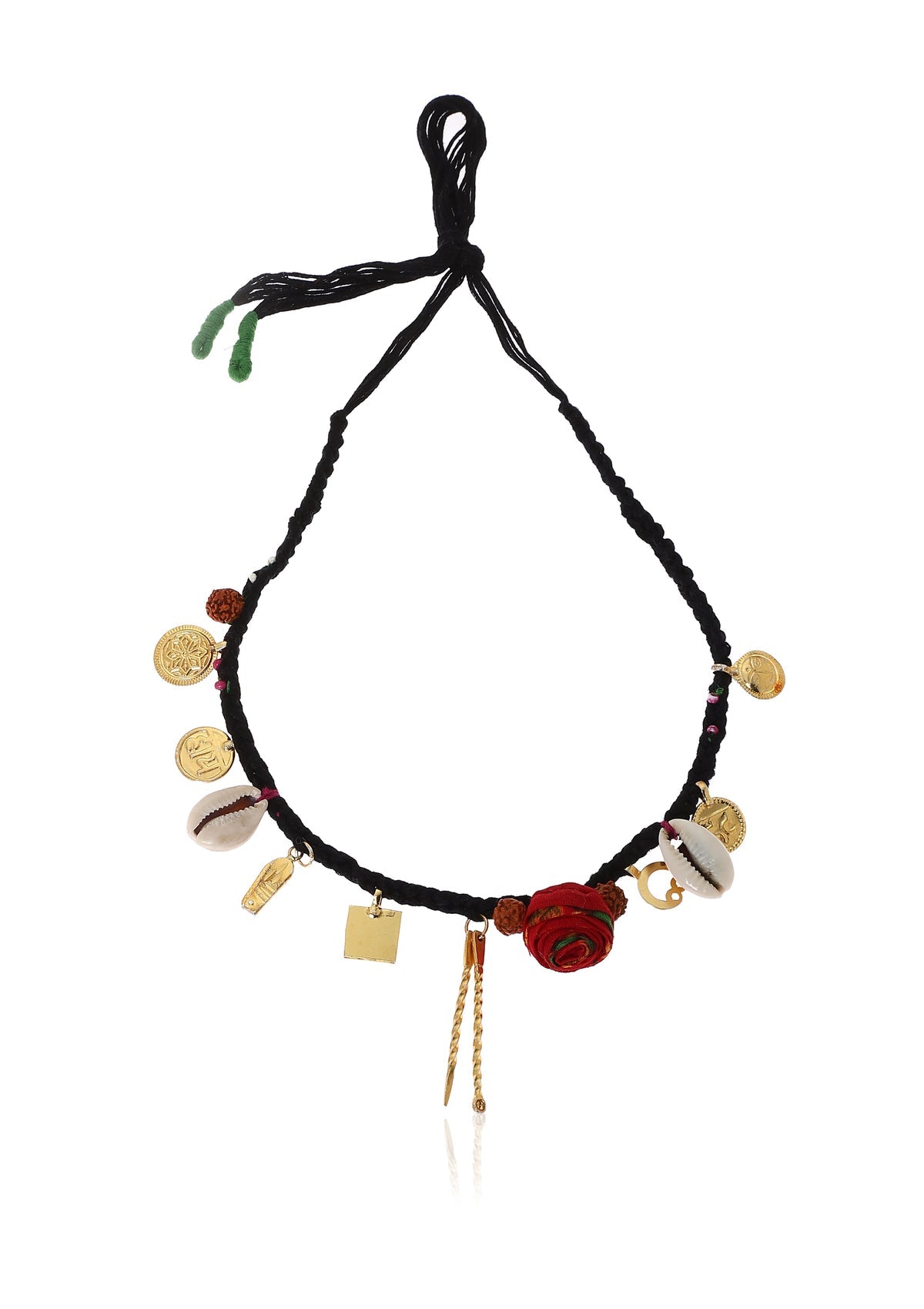 Nazarband Handmade Gold Plated Silver Necklace