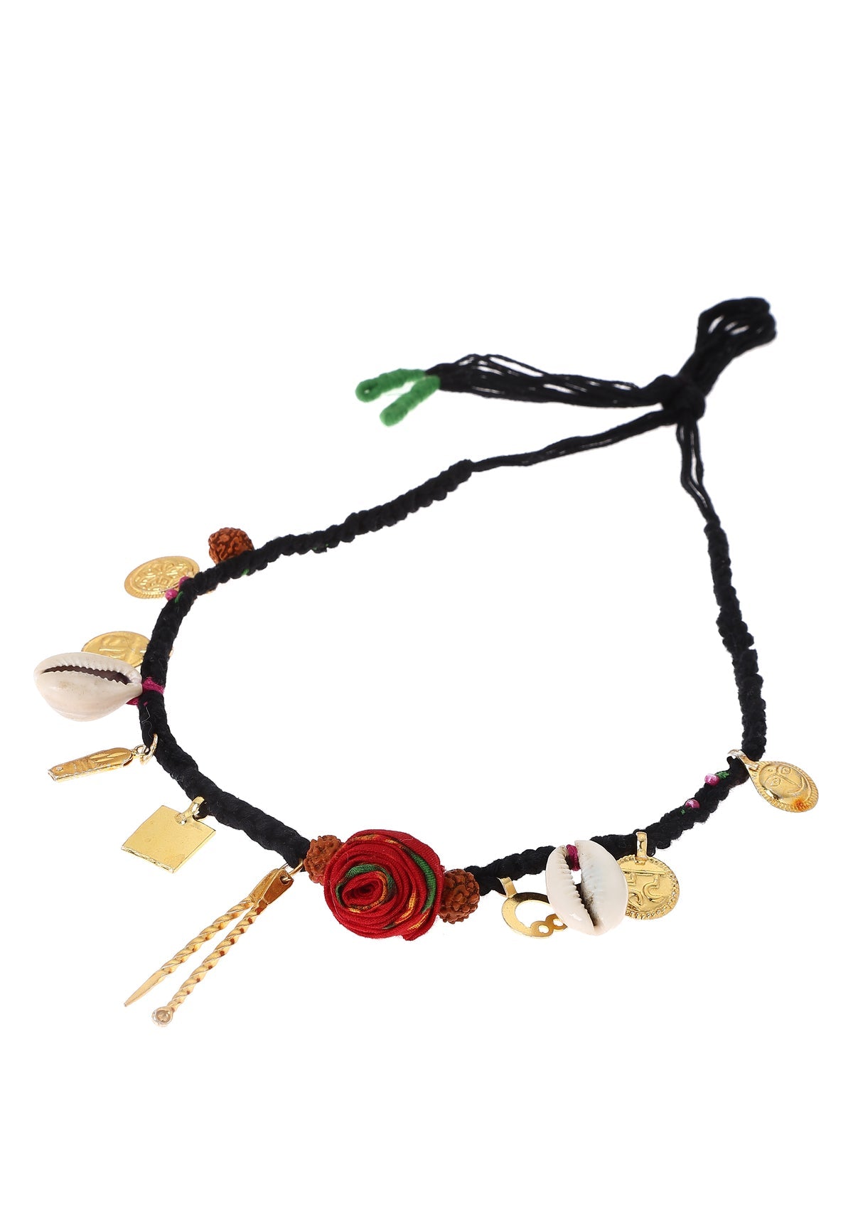Nazarband Handmade Gold Plated Silver Necklace