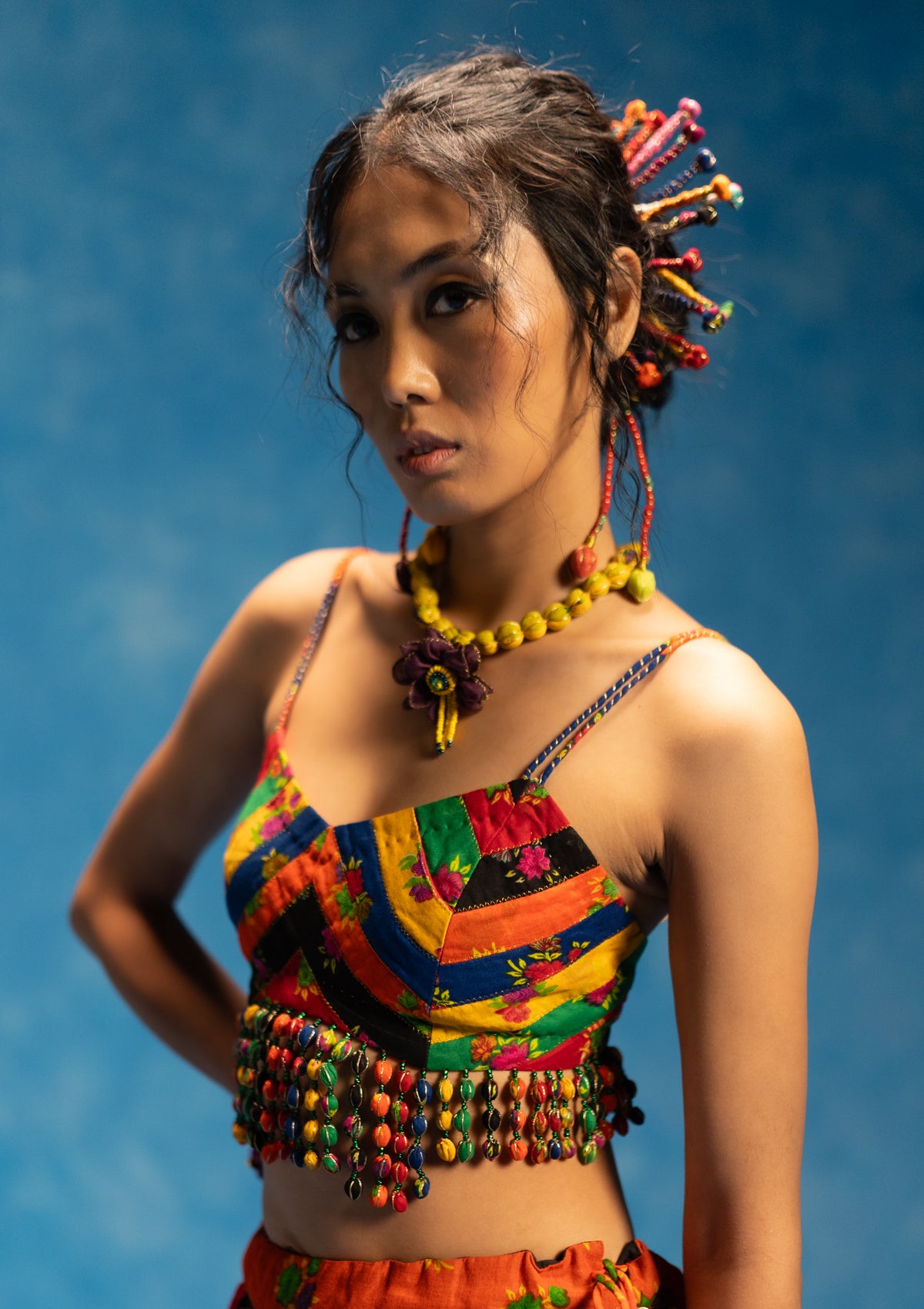 Toran Multicolor Bustier