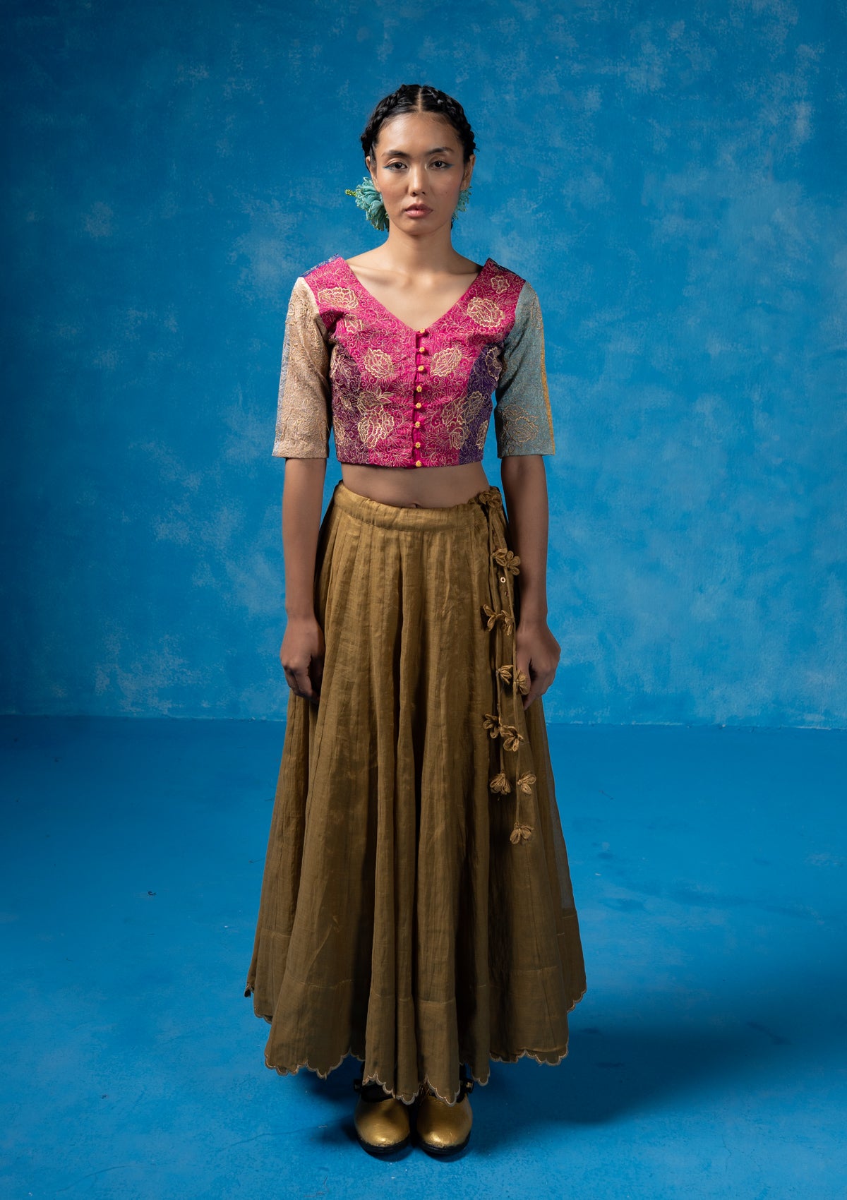 Phuljhadi Skirt & Blouse Set