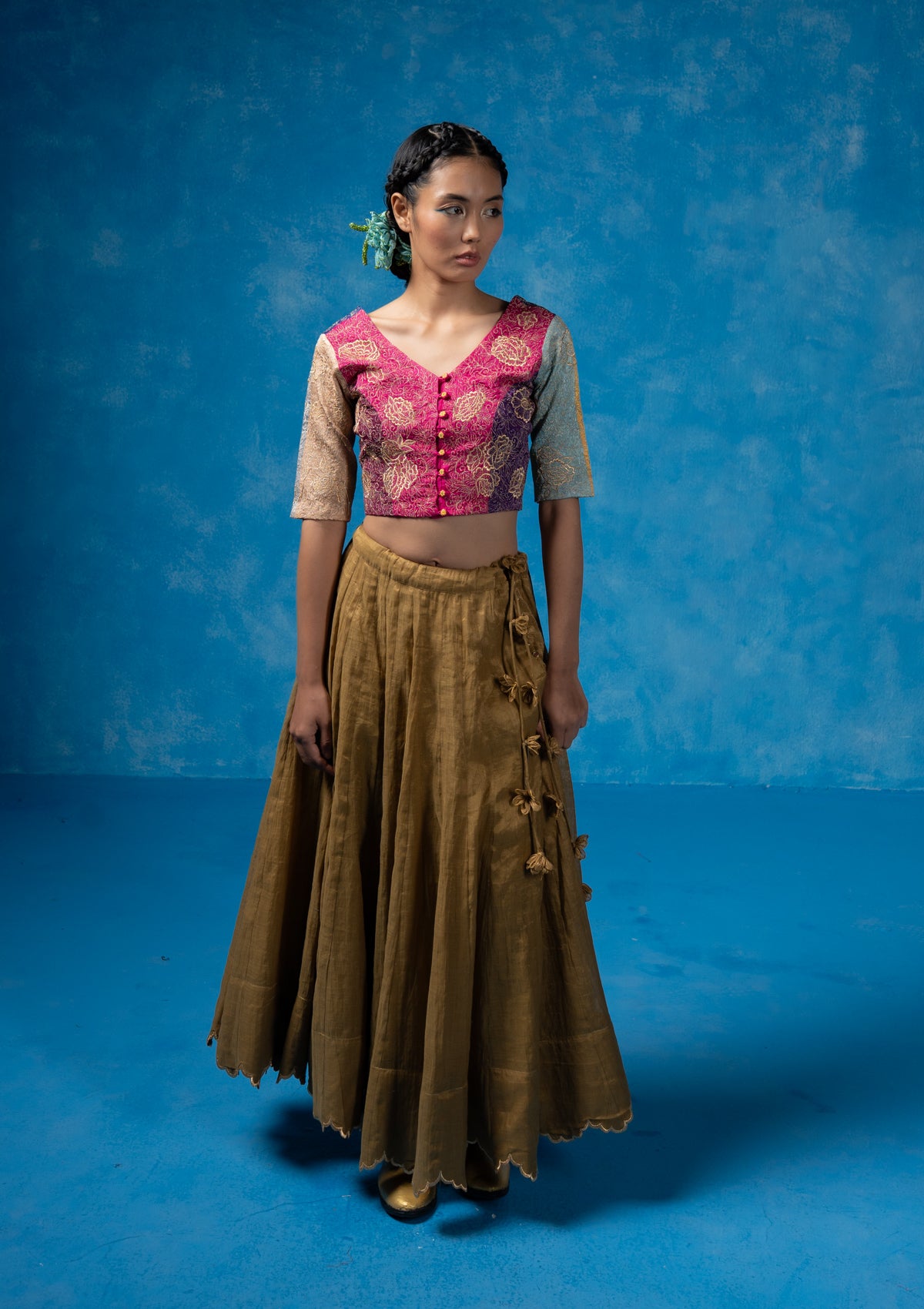 Phuljhadi Skirt & Blouse Set
