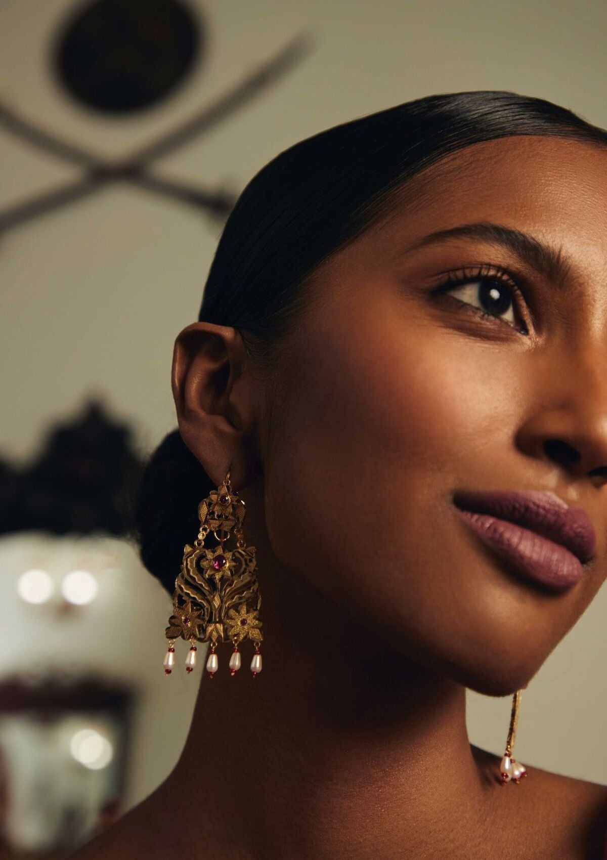Sabeena Gold Earrings