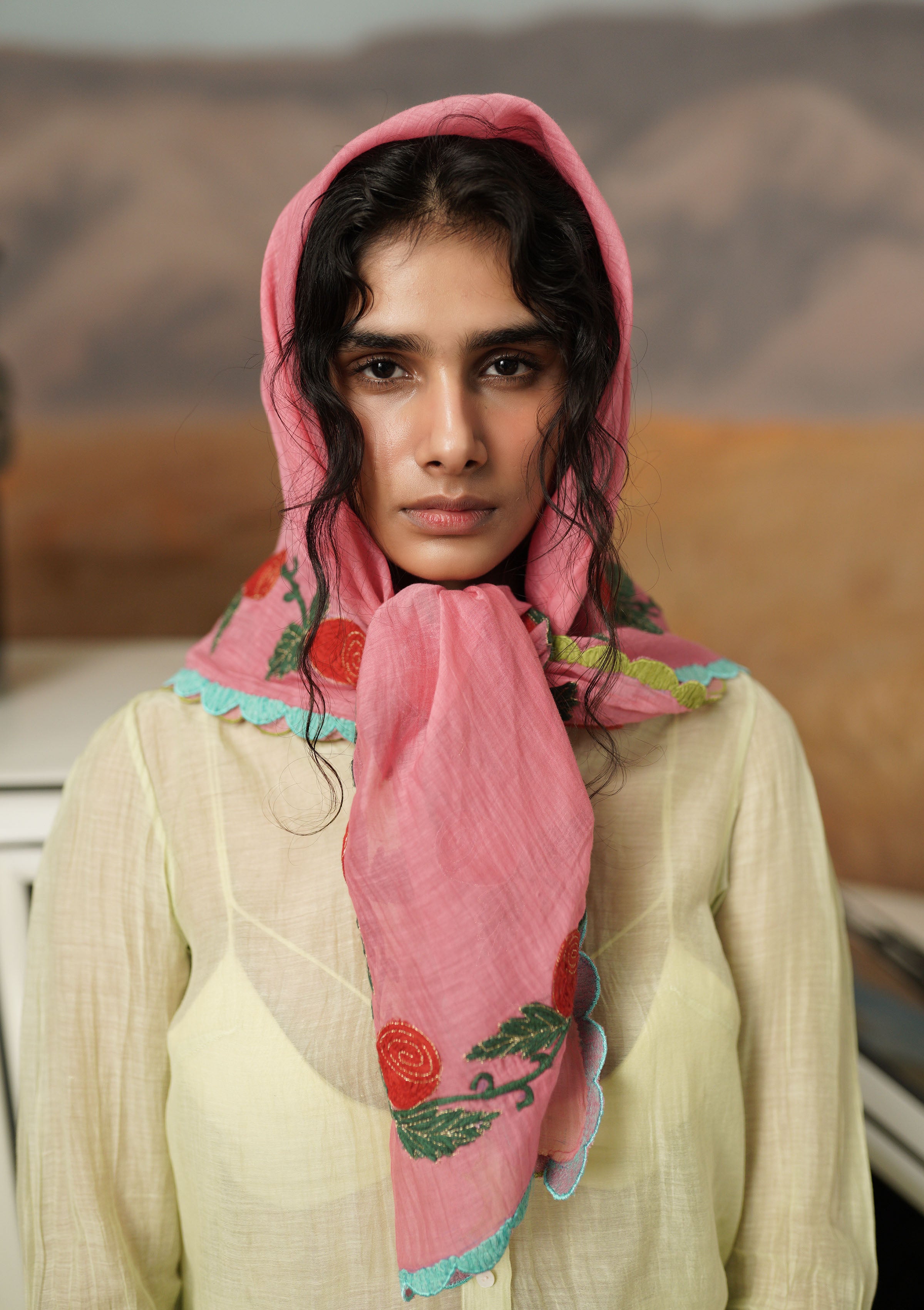 Rose Rambles Scarf