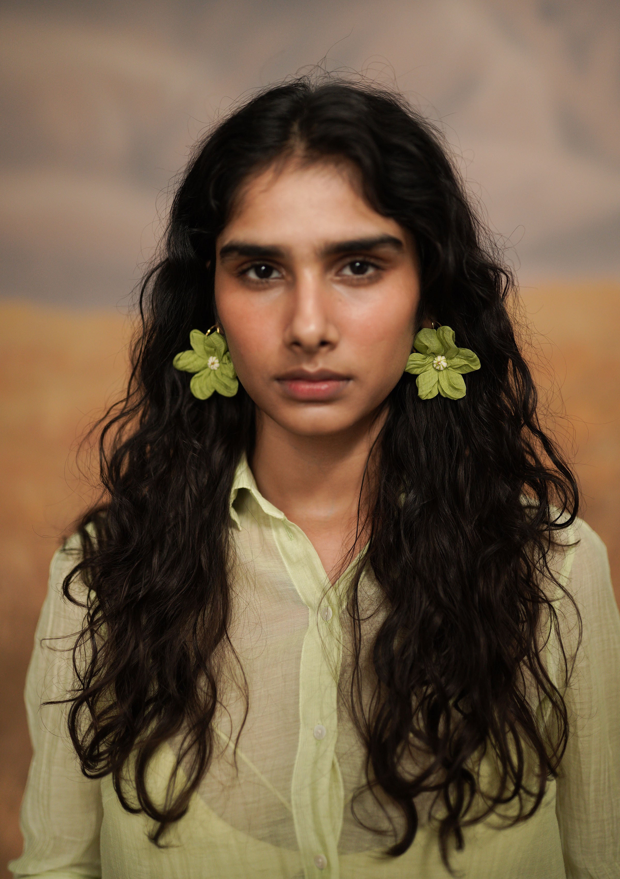 Nimbu Floral Earrings