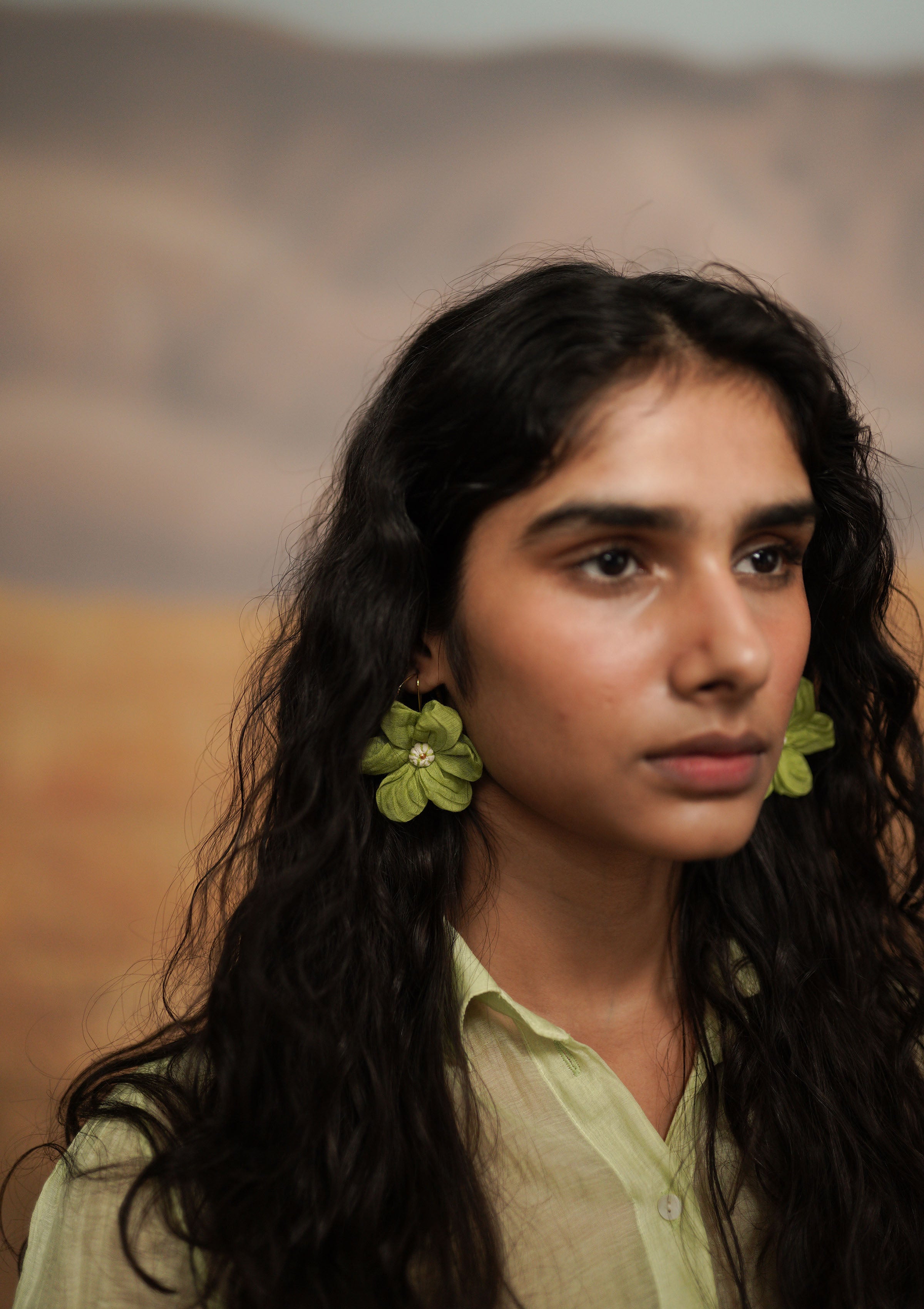 Nimbu Floral Earrings